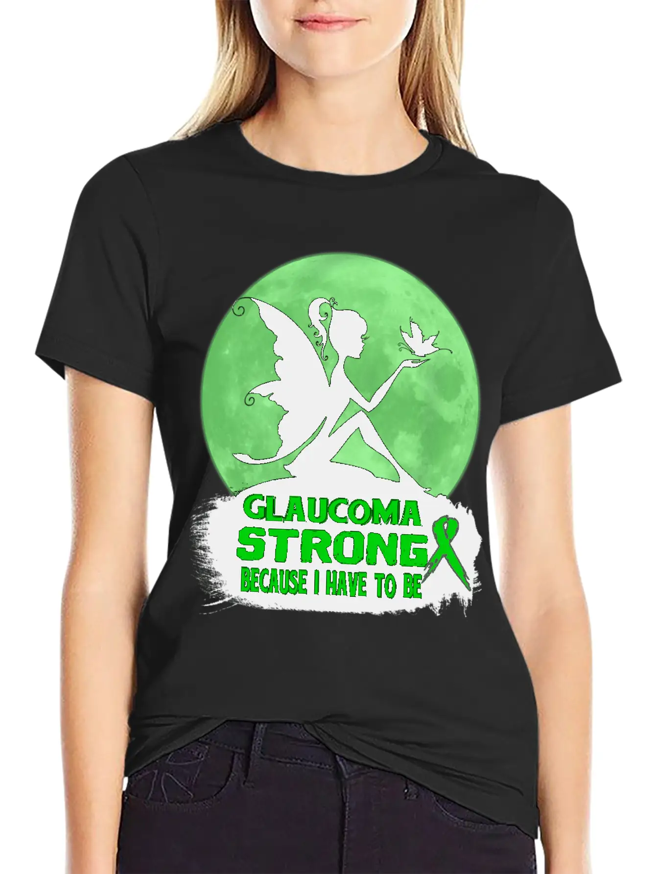 Glaucoma Awareness Unisex Casual T-Shirt – Clean Design For Daily Comfort