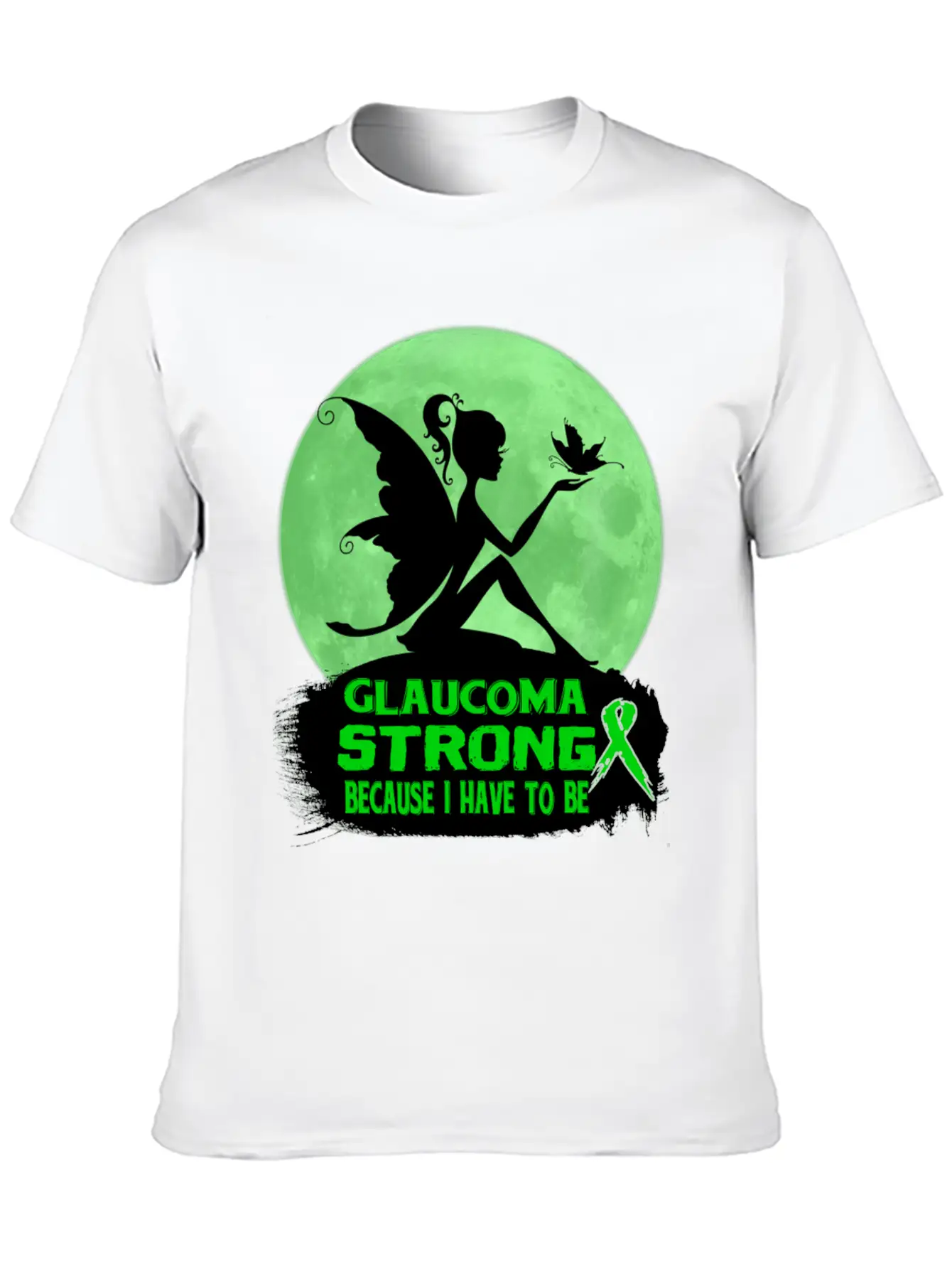 Glaucoma Awareness Unisex Casual T-Shirt – Clean Design For Daily Comfort