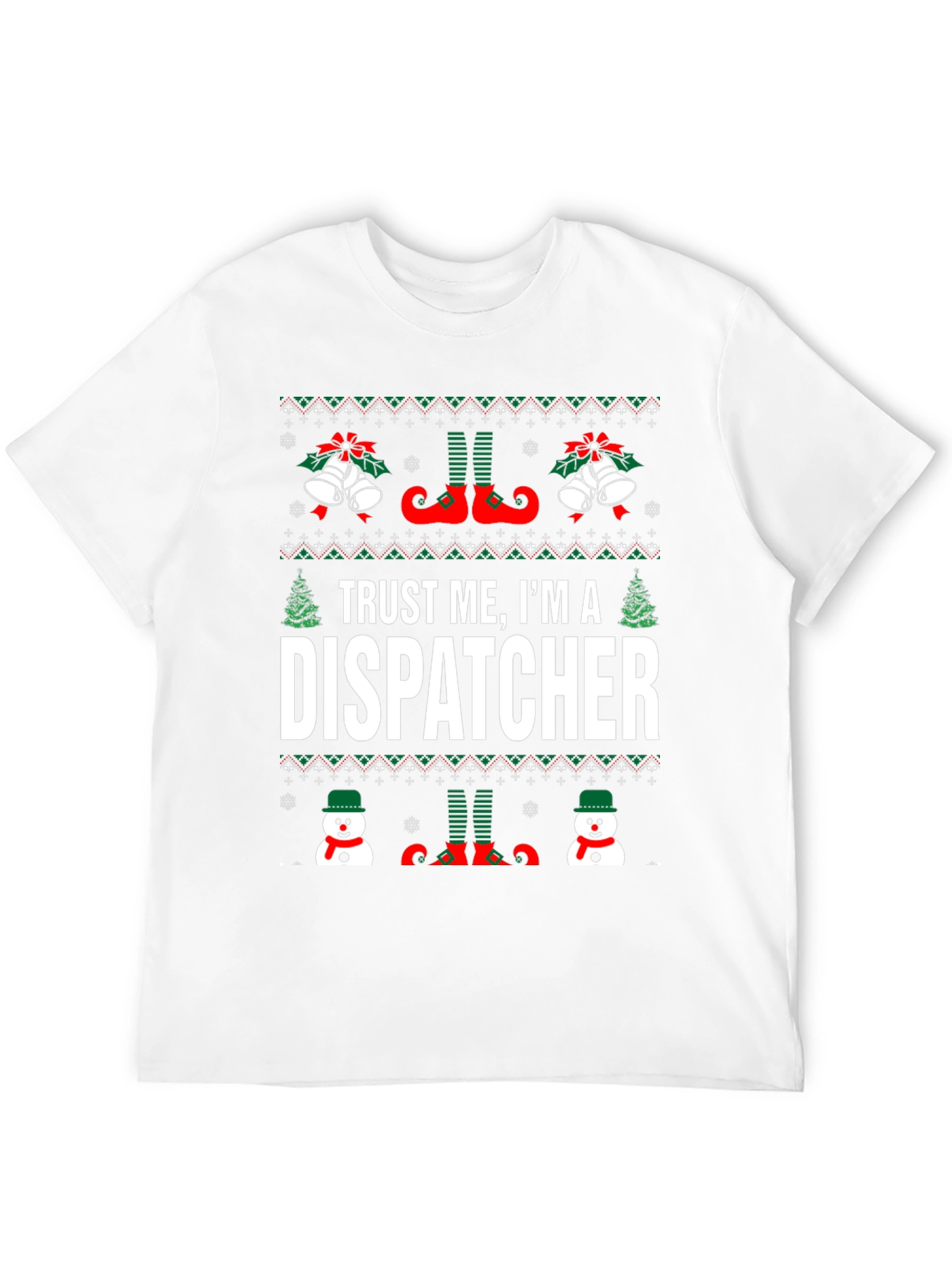 Trust Me Im A Dispatcher Christmas T-Shirt