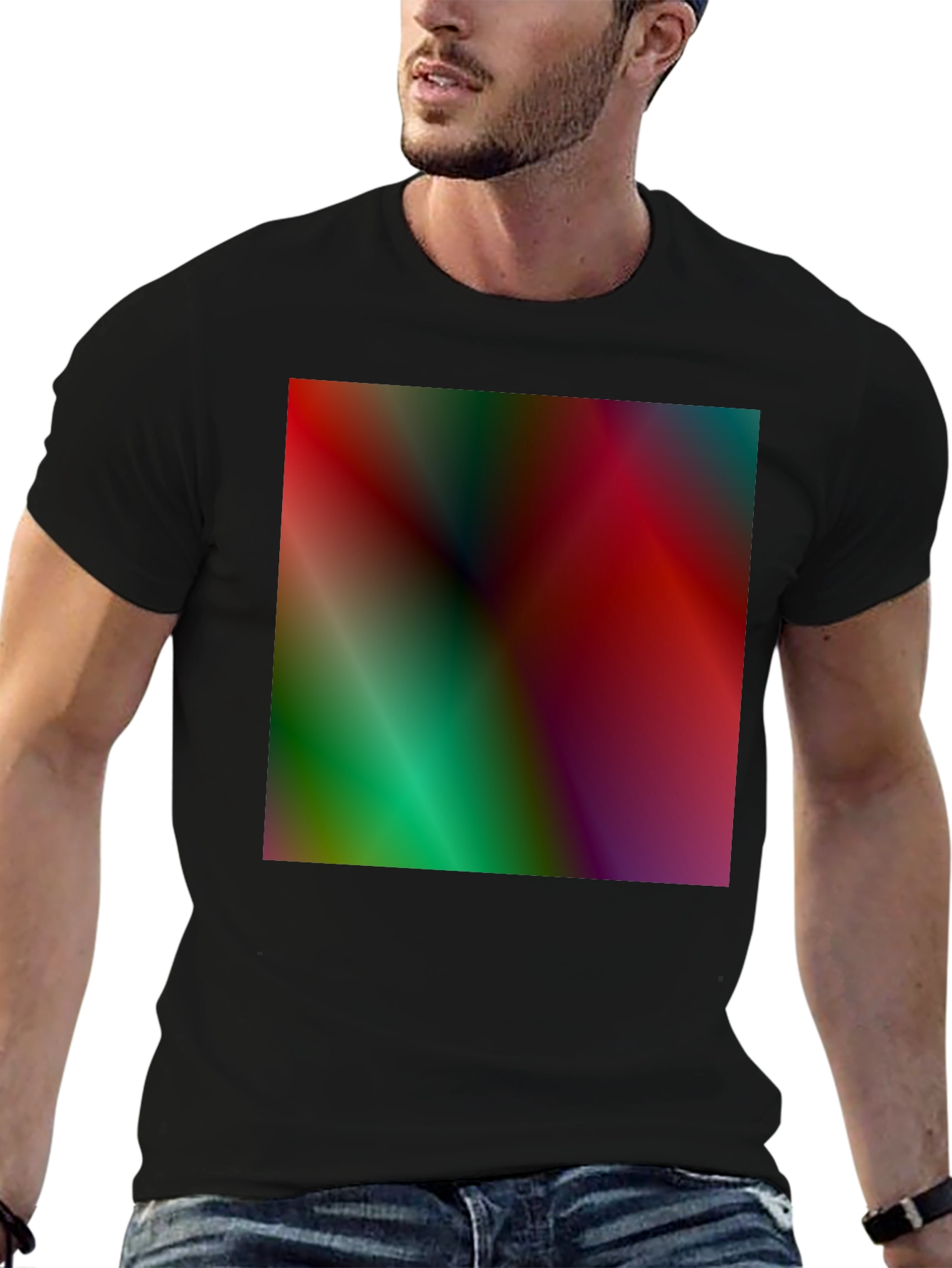 Gradient Black T-Shirt