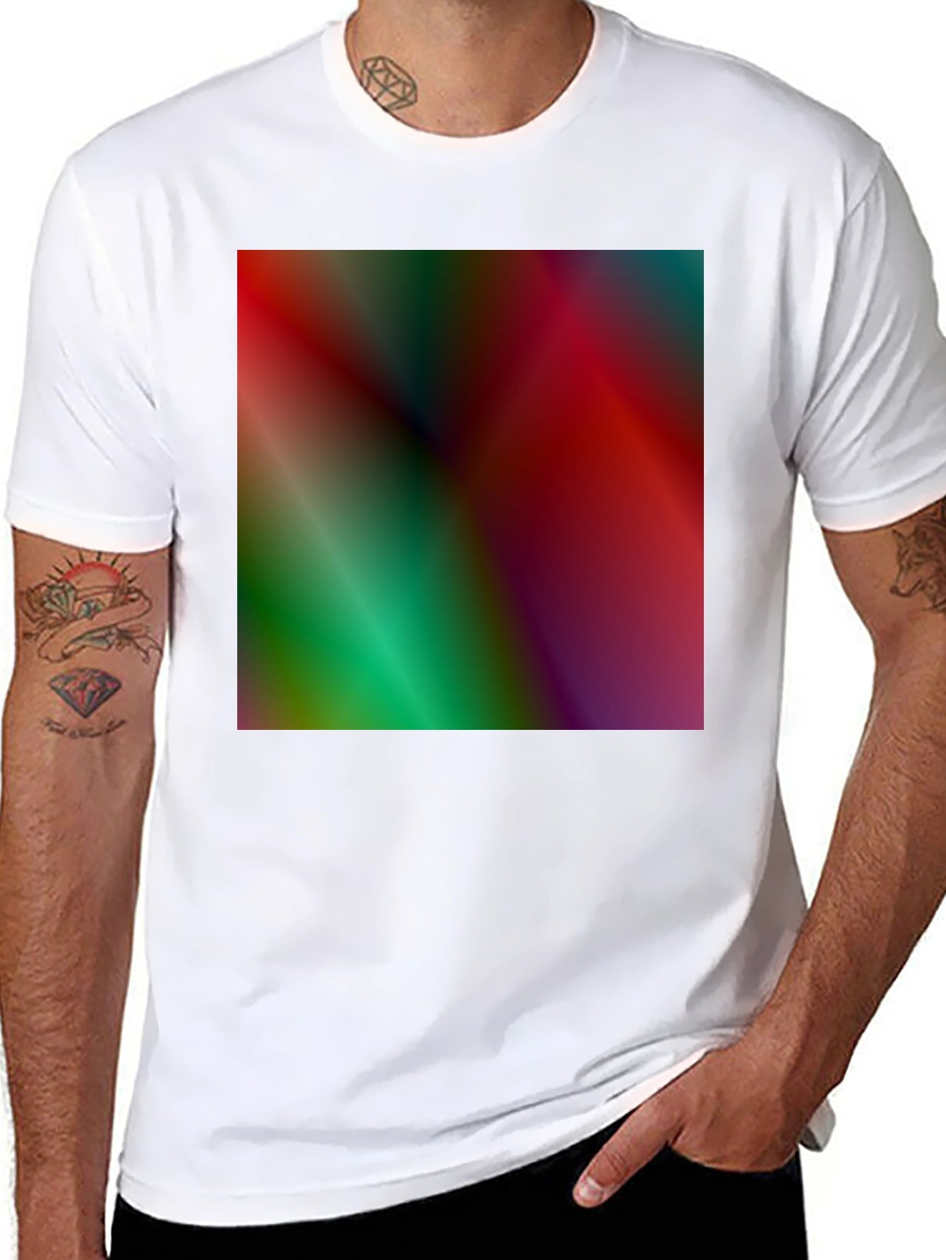 Gradient Black T-Shirt