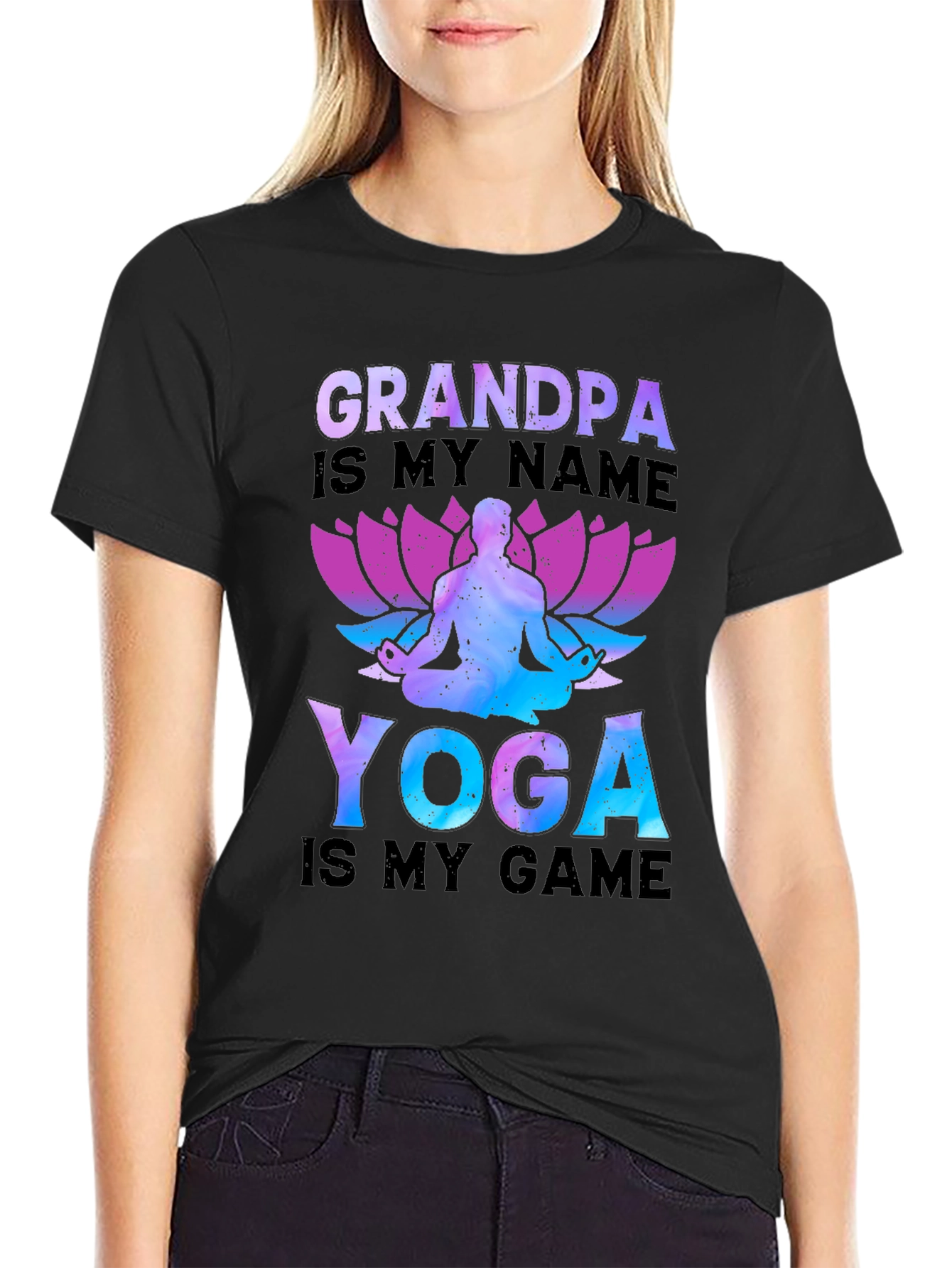 Grandpa Yoga T-Shirt - Cool Yoga Lover Gift