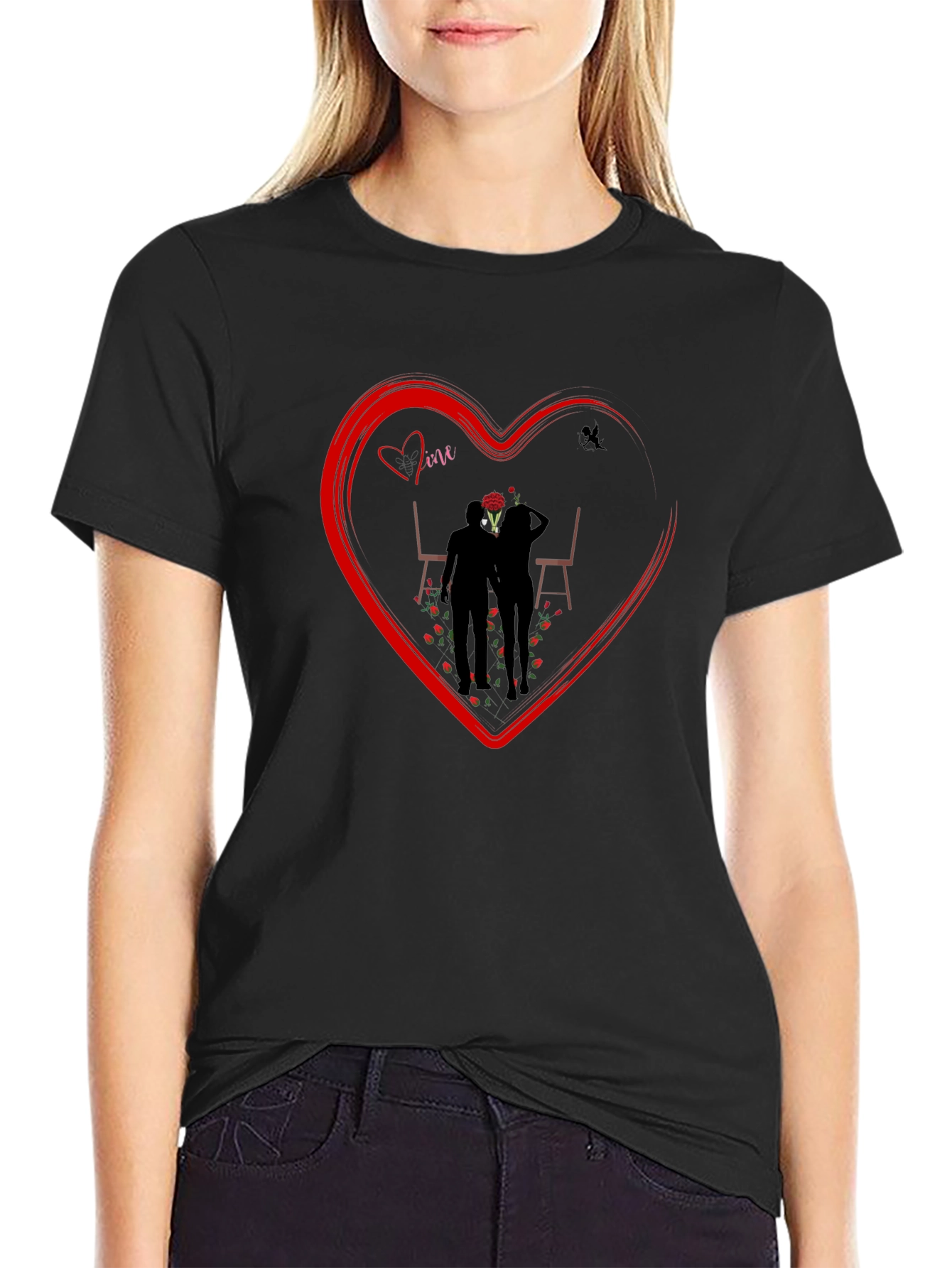 Love Romance Heart T-Shirt