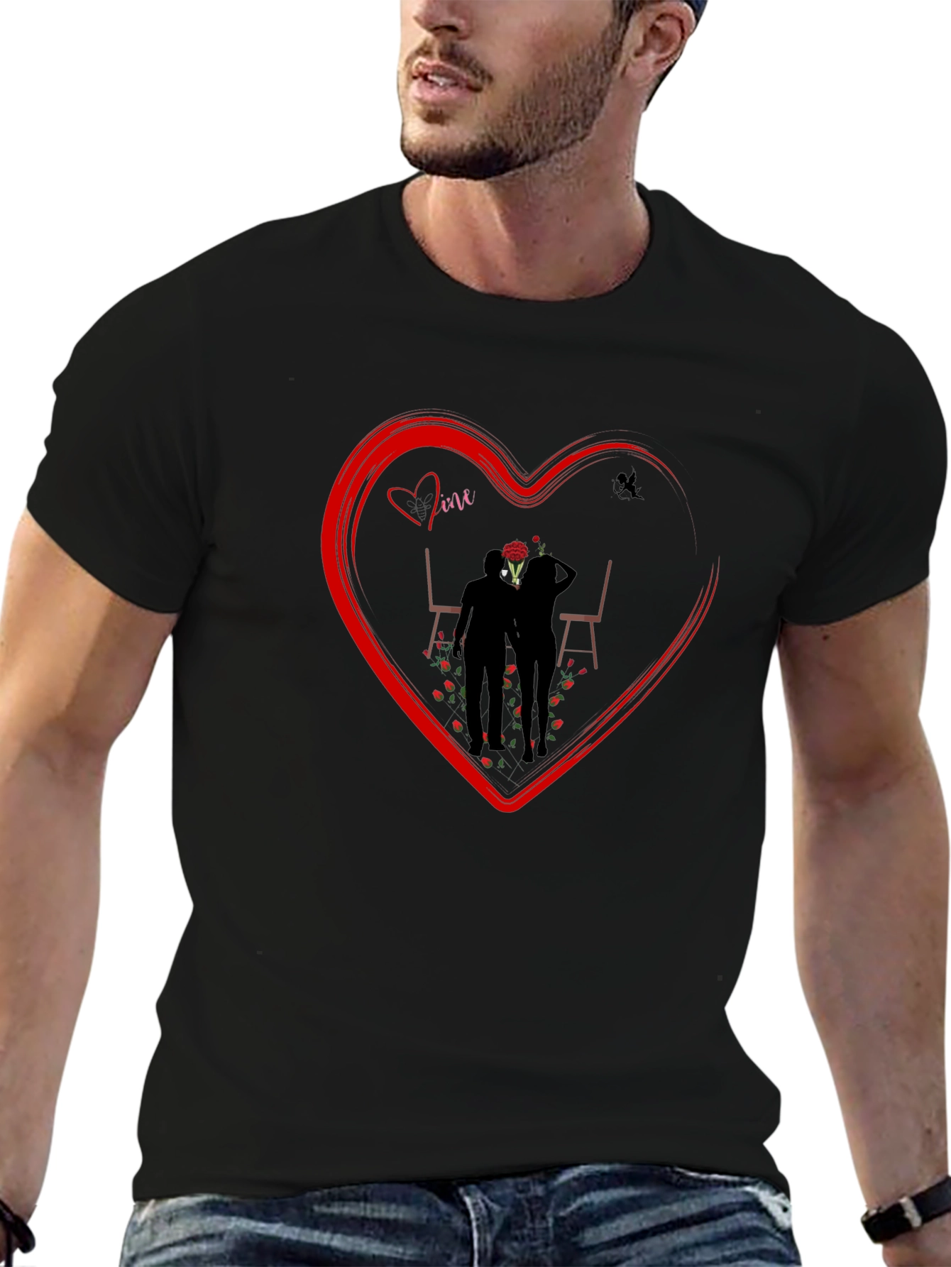 Love Romance Heart T-Shirt