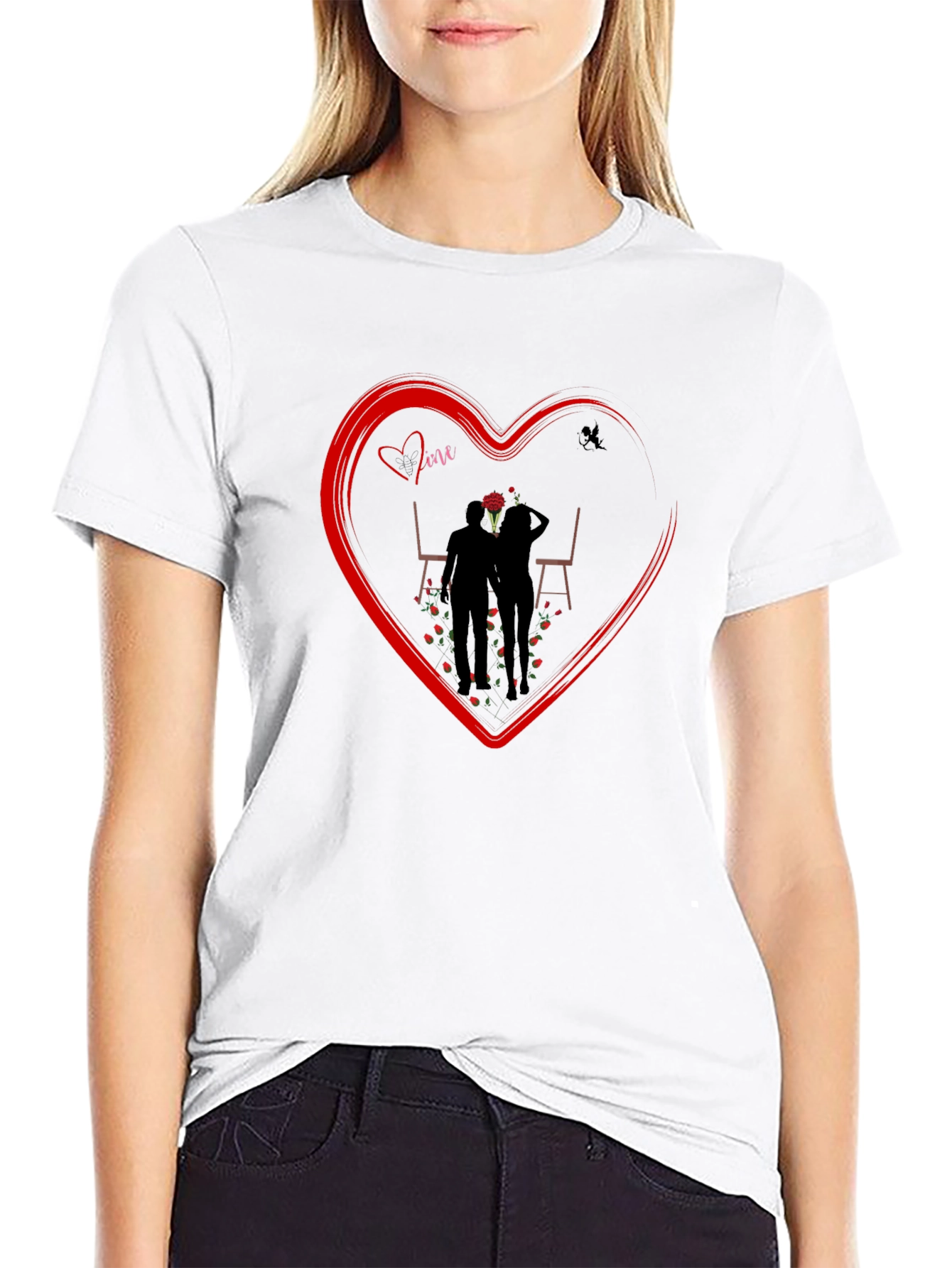 Love Romance Heart T-Shirt