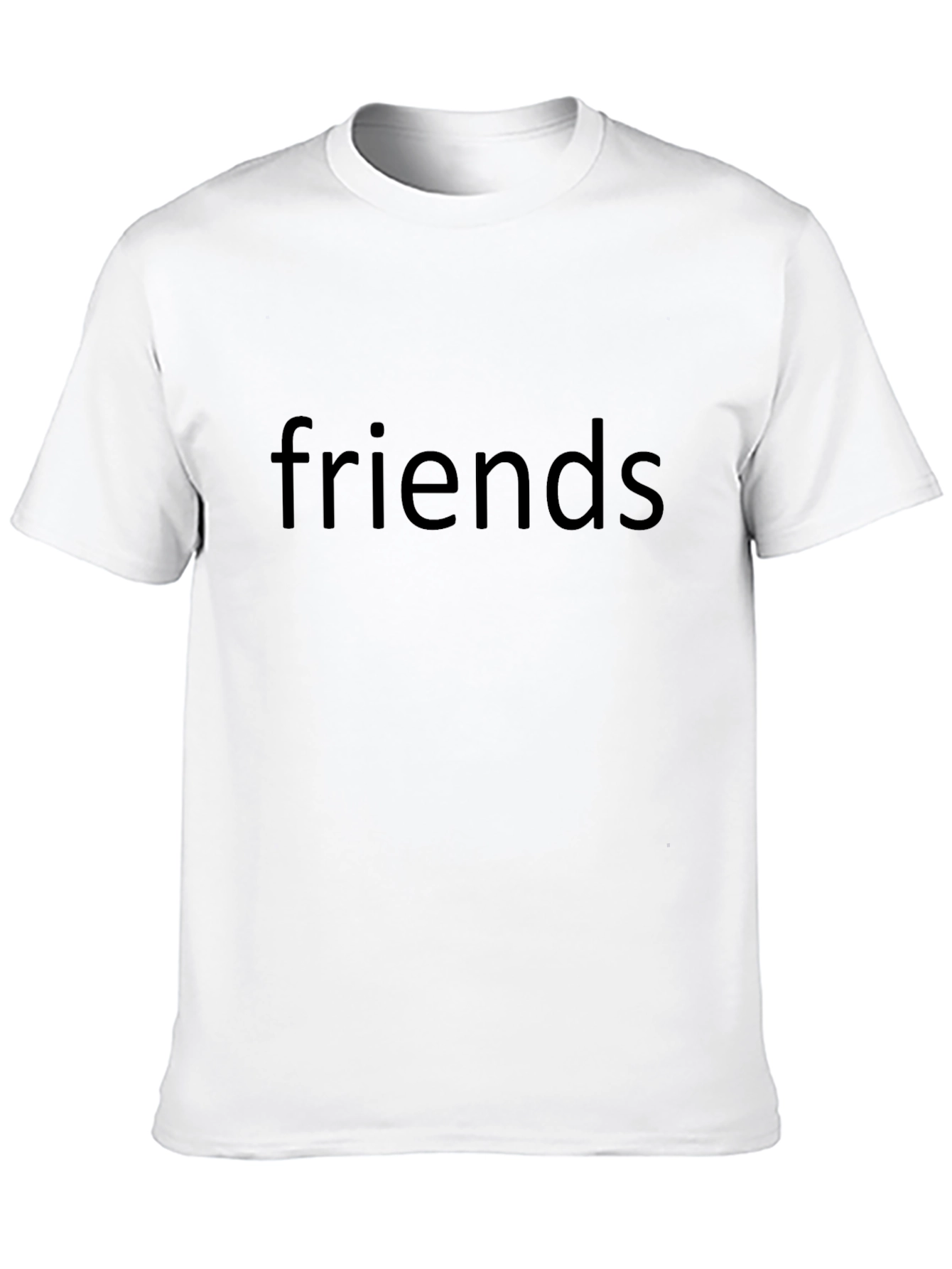 Friends Black Graphic Tee