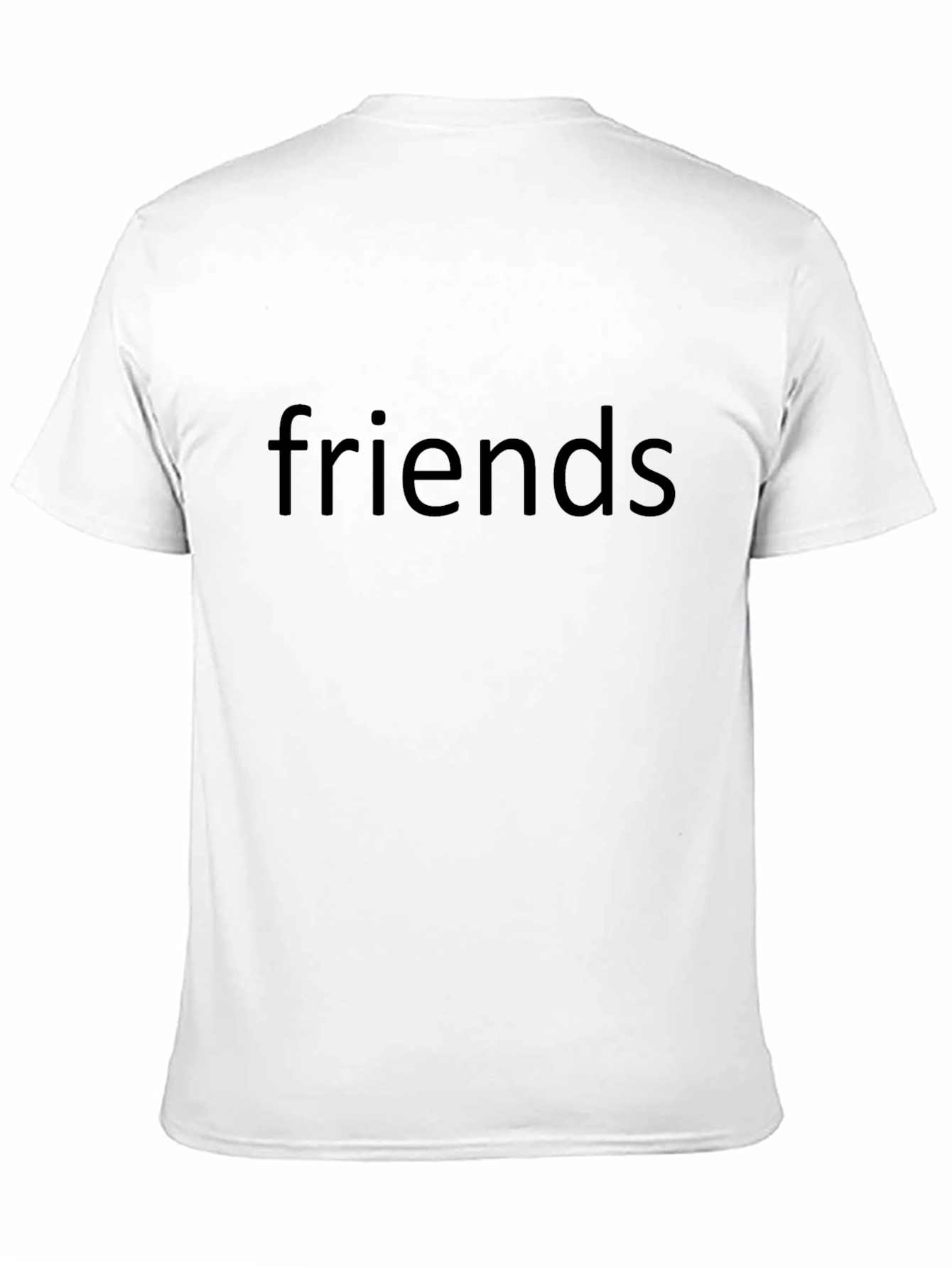 Friends Black Graphic Tee