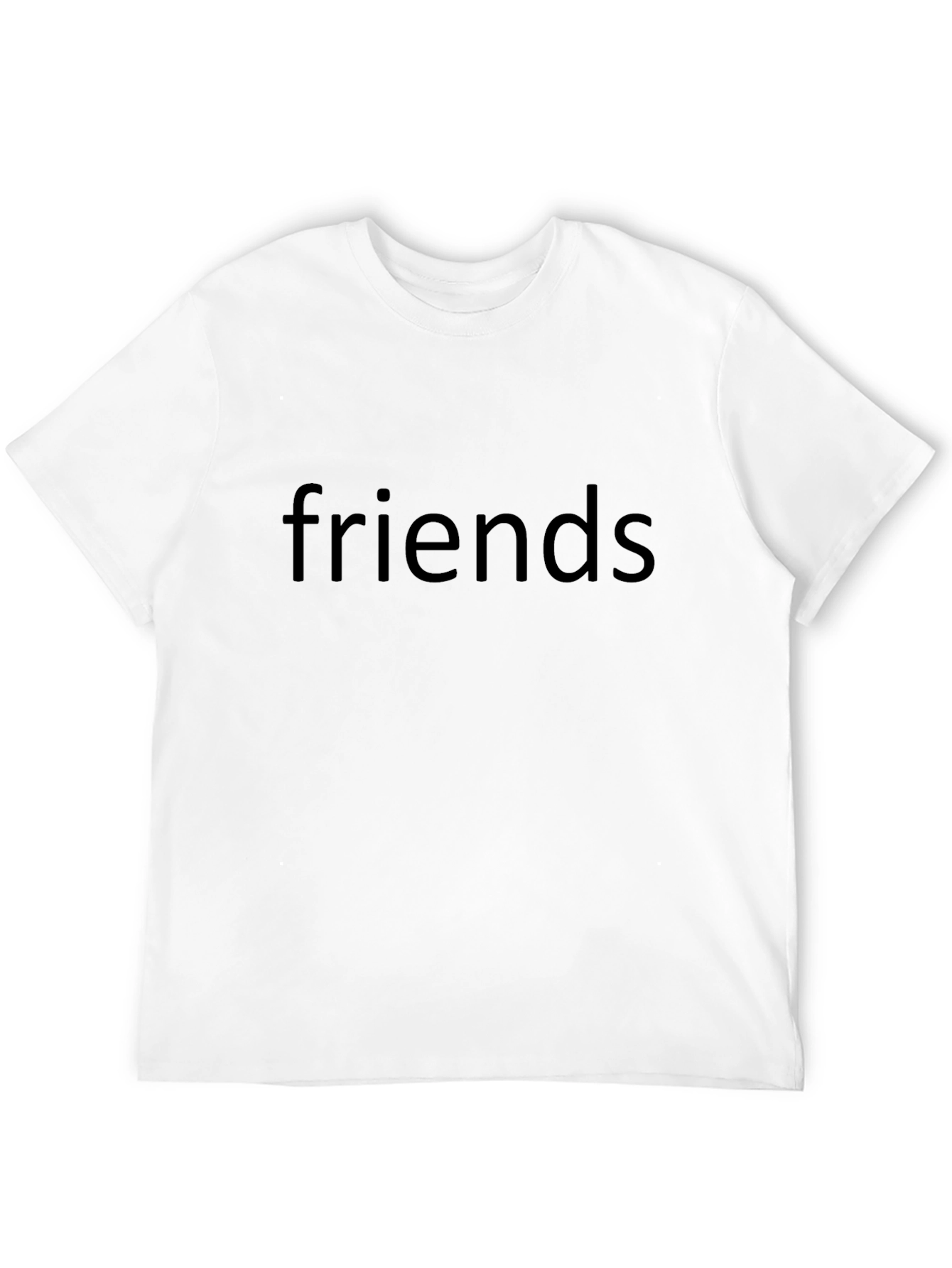 Friends Black Graphic Tee