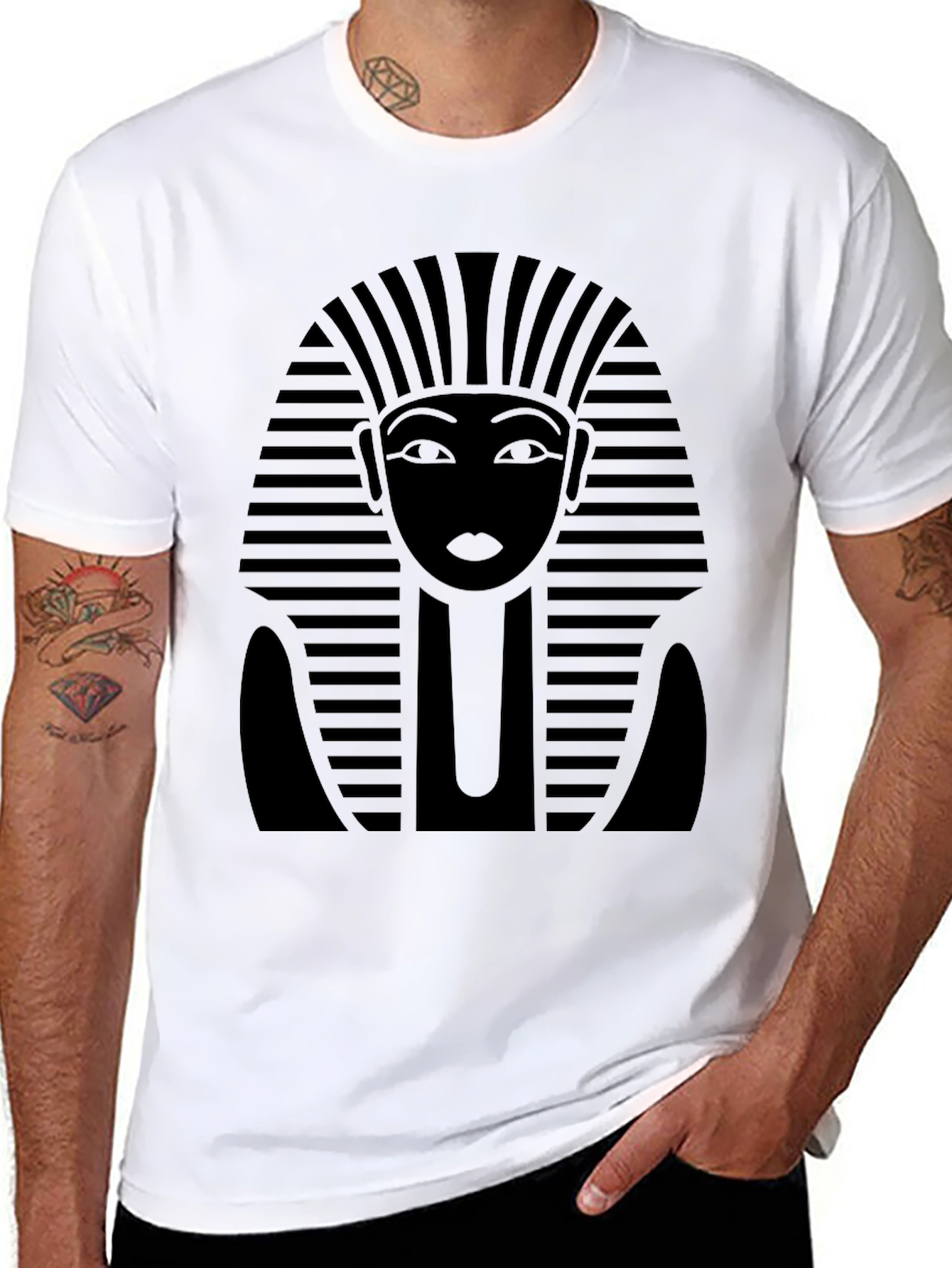 Pharaoh Graphic T-Shirt - Classic Black Tee