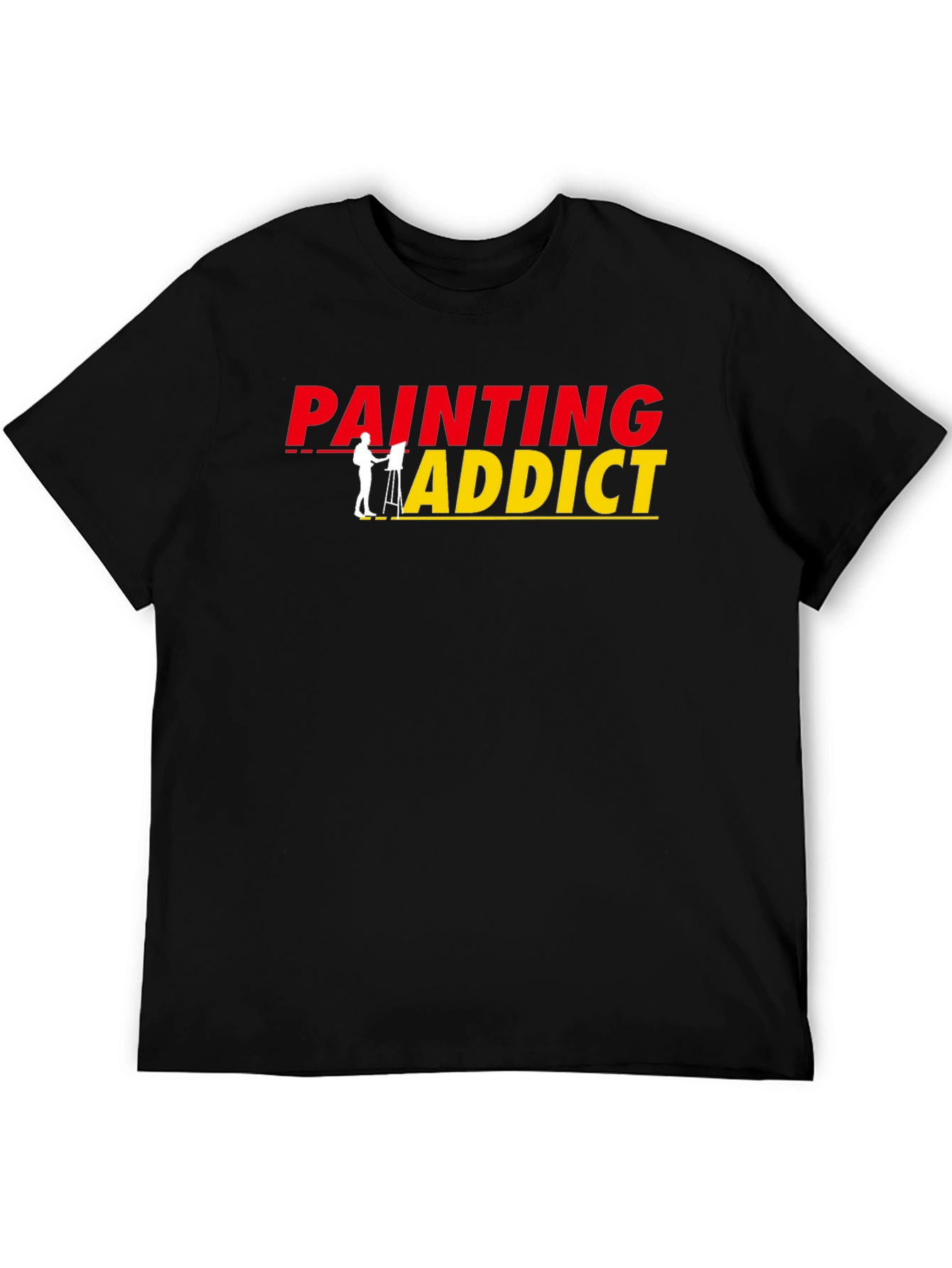 Painting Addict Graphic Tee - Artist T-Shirt