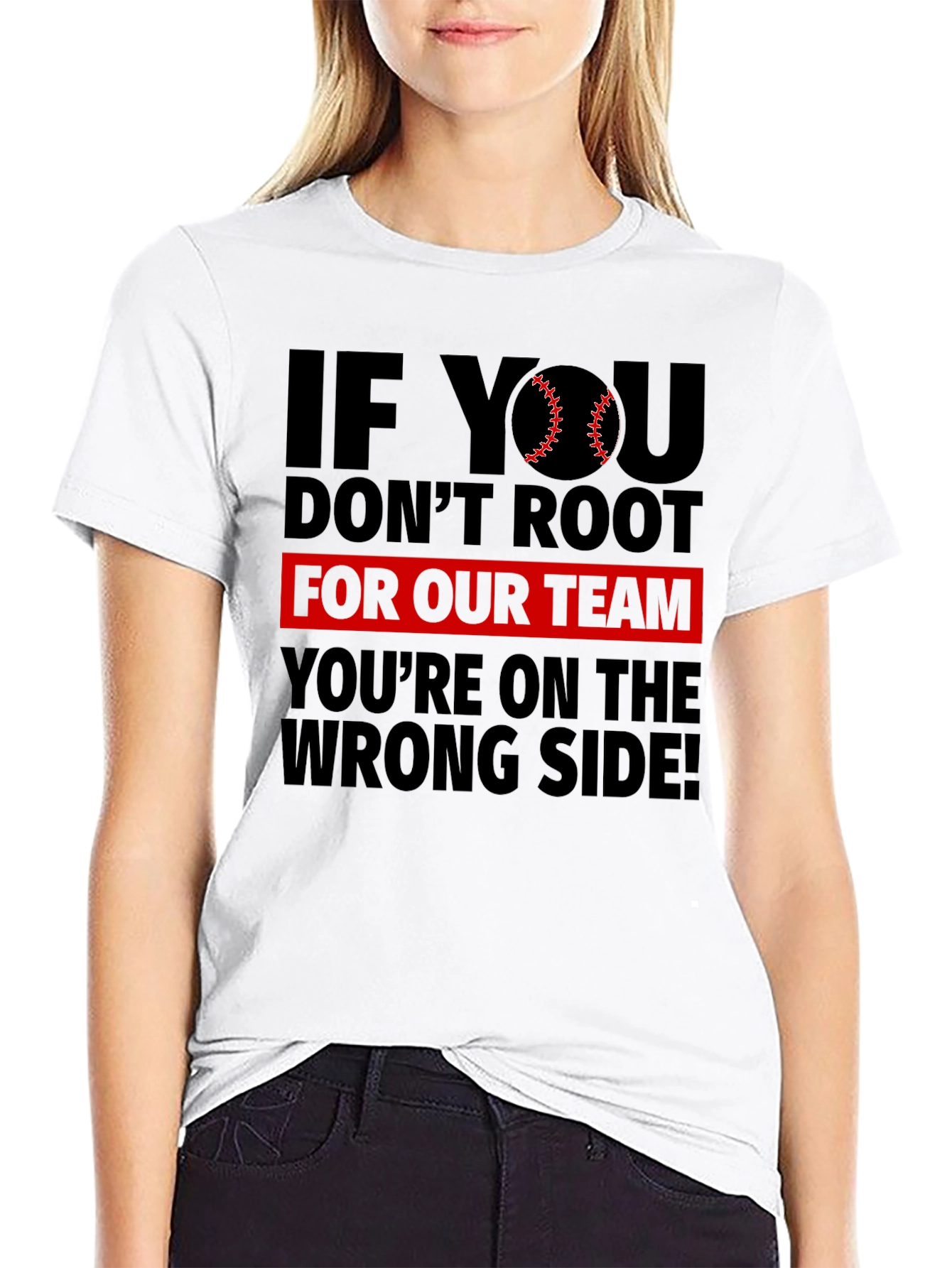 Baseball Fan T-Shirt - Root for Our Team!