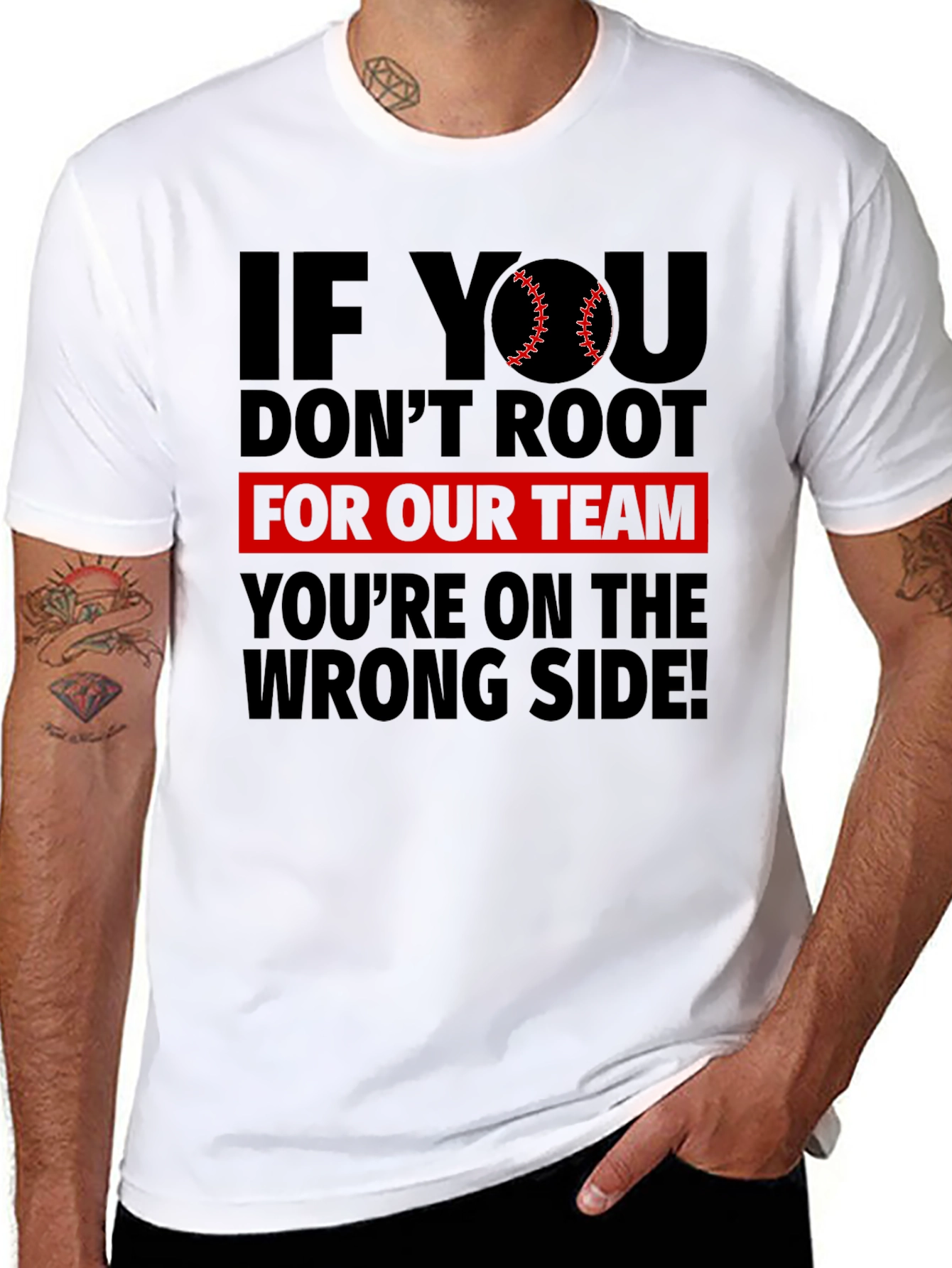 Baseball Fan T-Shirt - Root for Our Team!