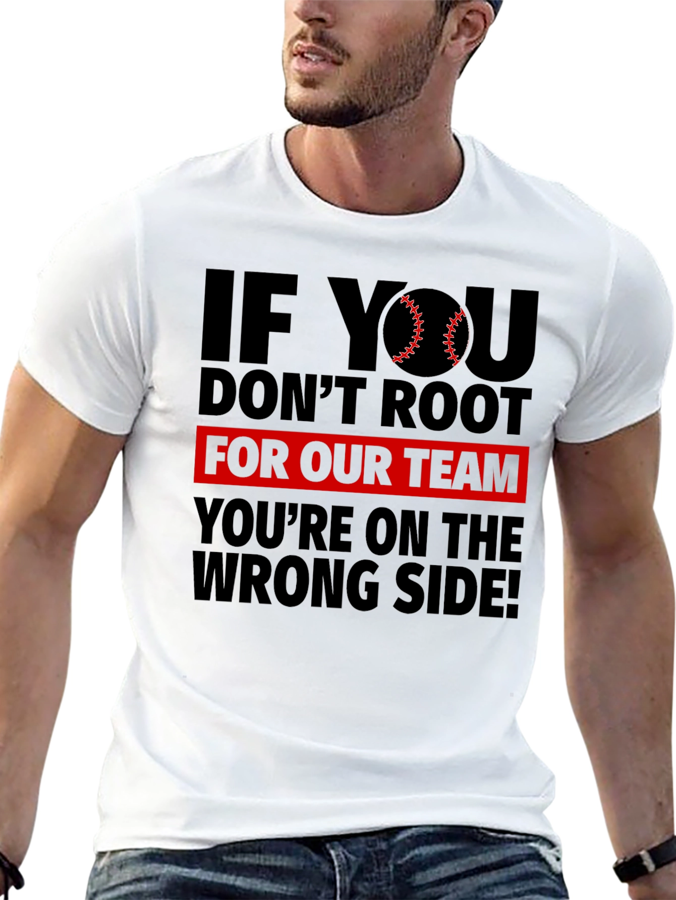 Baseball Fan T-Shirt - Root for Our Team!