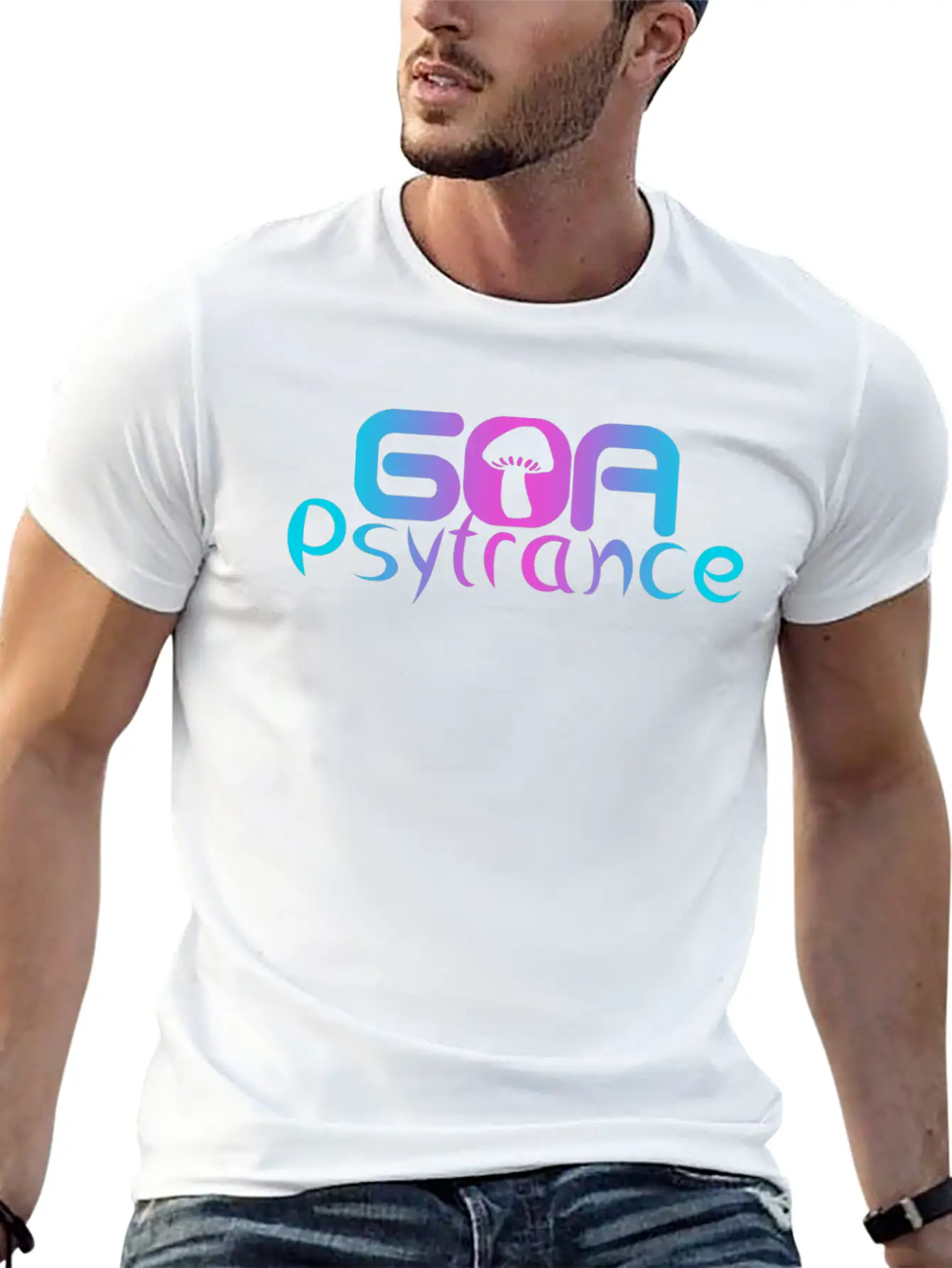 Goa Psytrance Unisex Casual T-Shirt – Clean Design For Daily Comfort