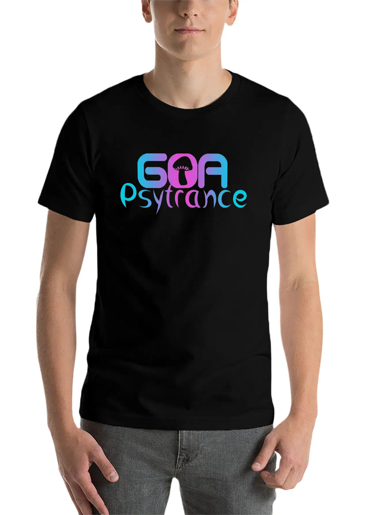 Goa Psytrance Unisex Casual T-Shirt – Clean Design For Daily Comfort
