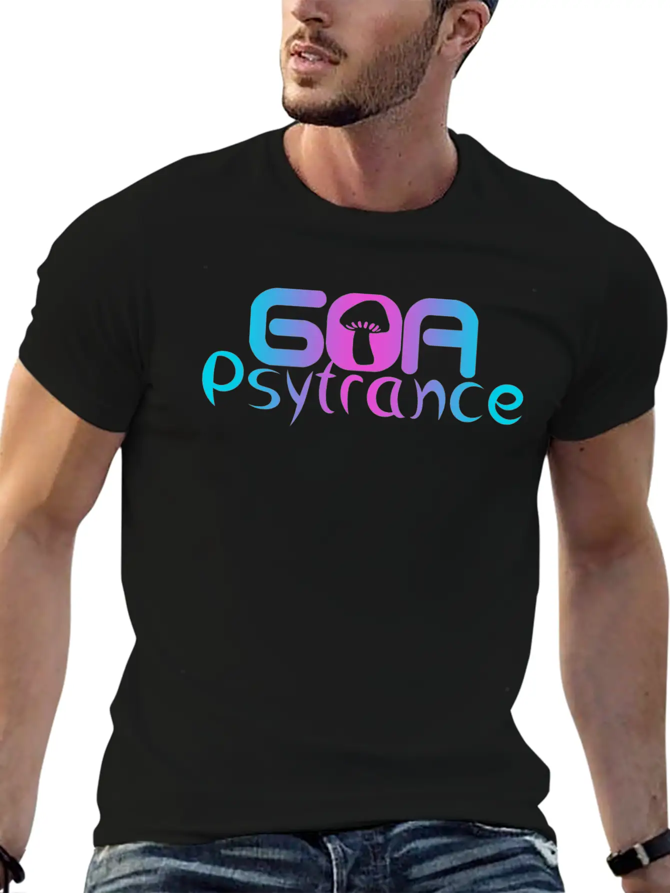 Goa Psytrance Unisex Casual T-Shirt – Clean Design For Daily Comfort