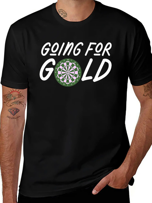 Going For Gold Unisex Casual T-Shirt – Clean Design For Daily Comfort