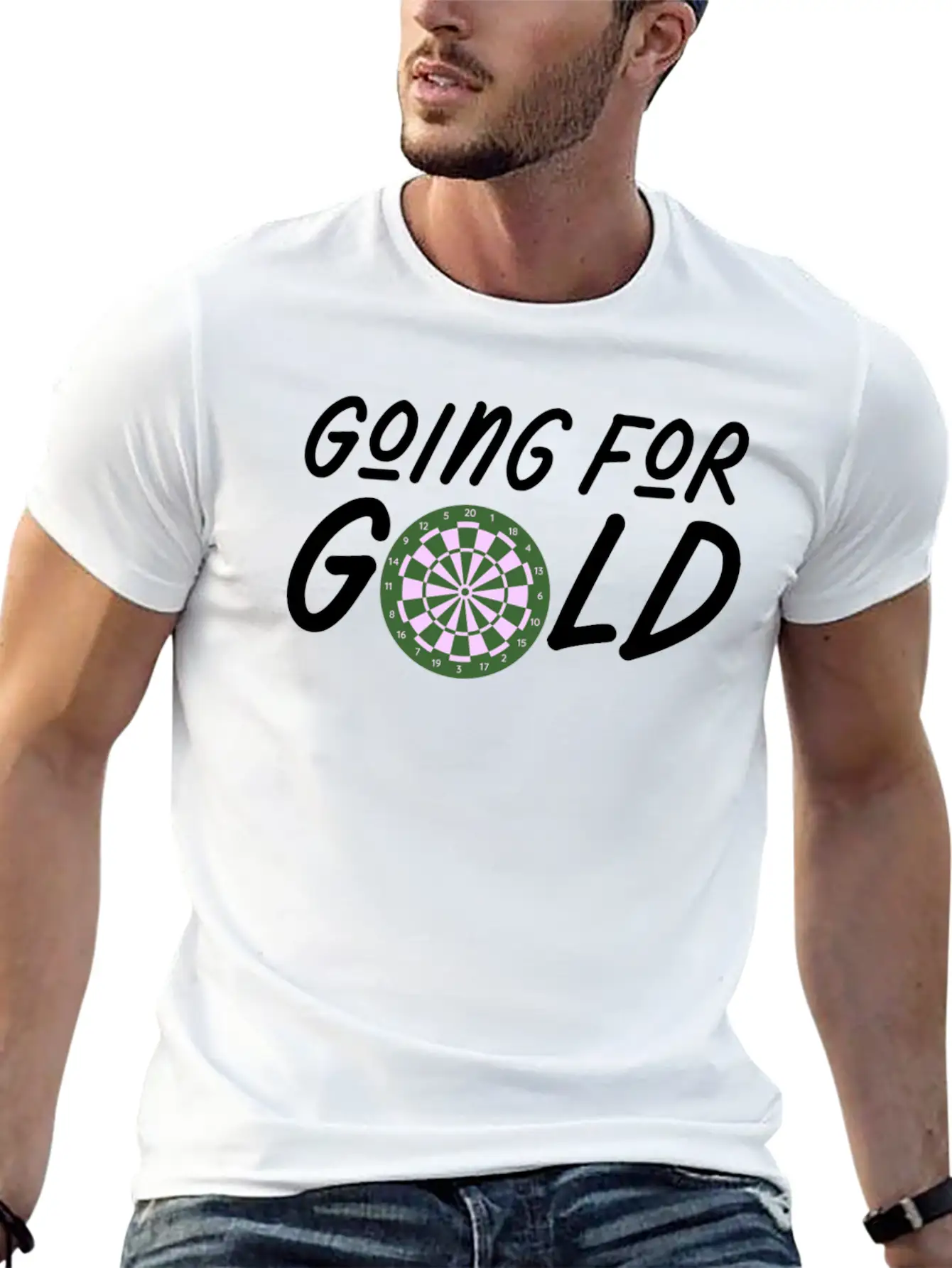 Going For Gold Unisex Casual T-Shirt – Clean Design For Daily Comfort
