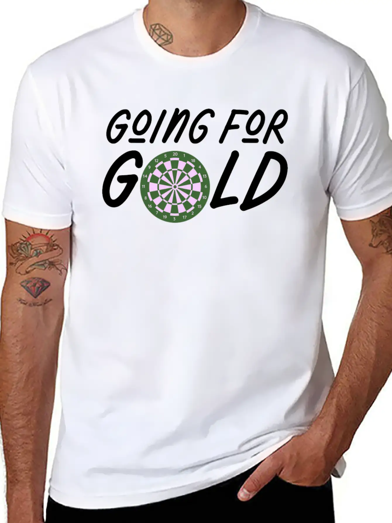 Going For Gold Unisex Casual T-Shirt – Clean Design For Daily Comfort