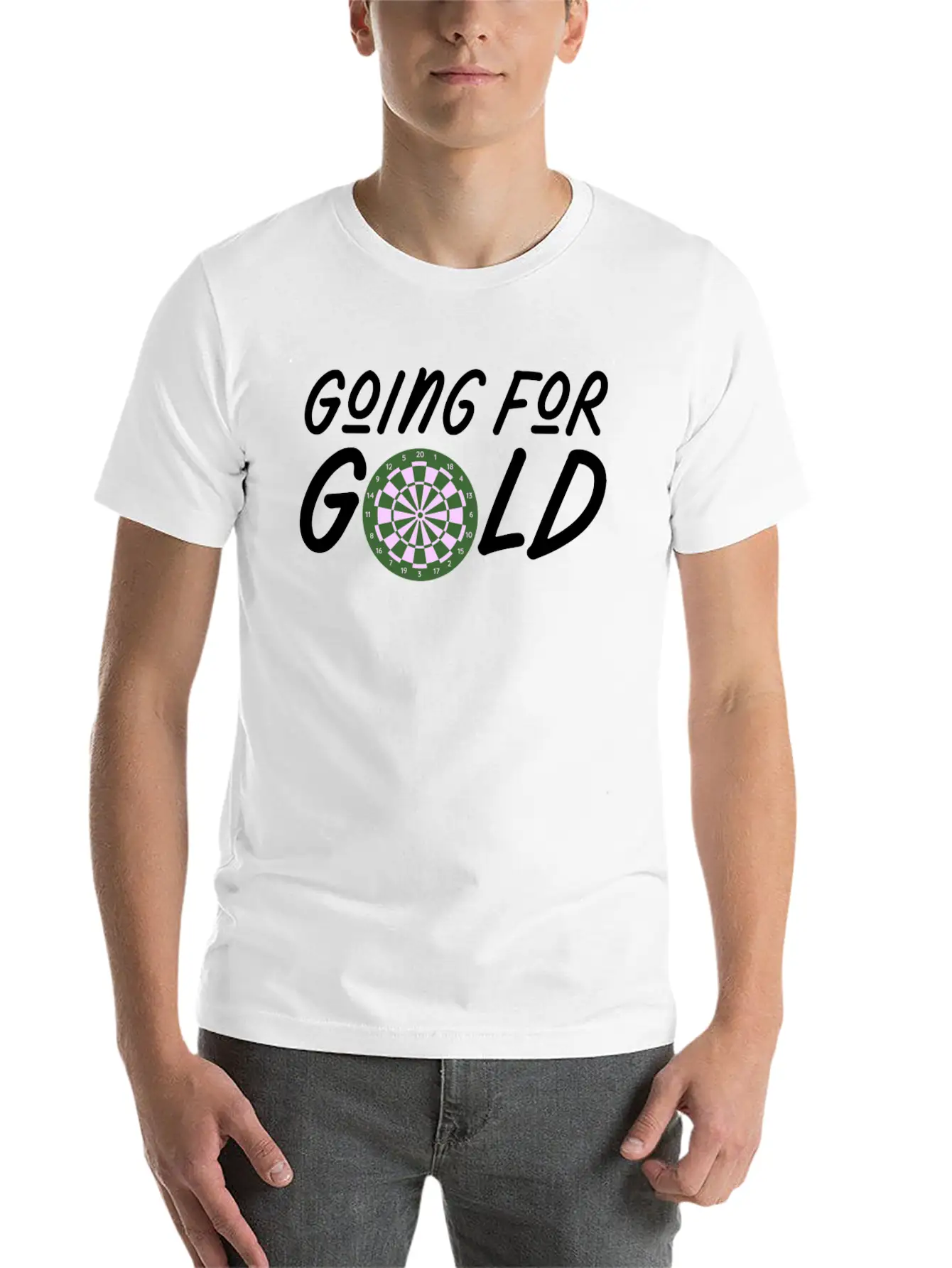 Going For Gold Unisex Casual T-Shirt – Clean Design For Daily Comfort