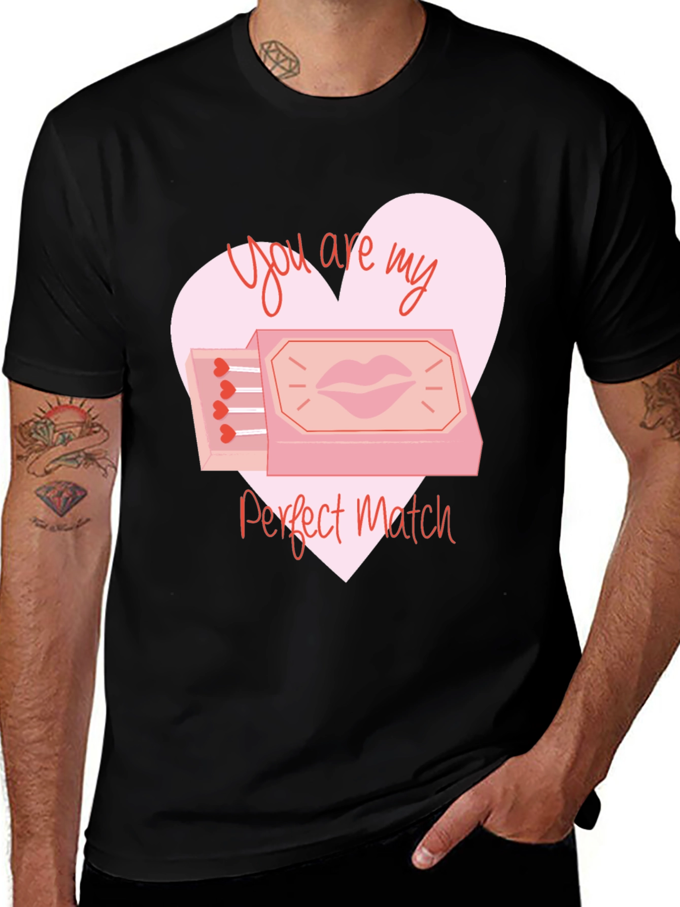 Perfect Match Valentines Day T-Shirt