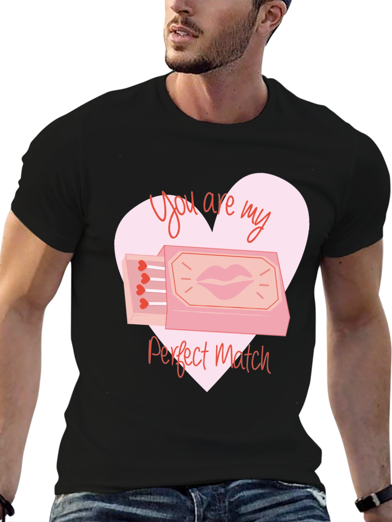 Perfect Match Valentines Day T-Shirt