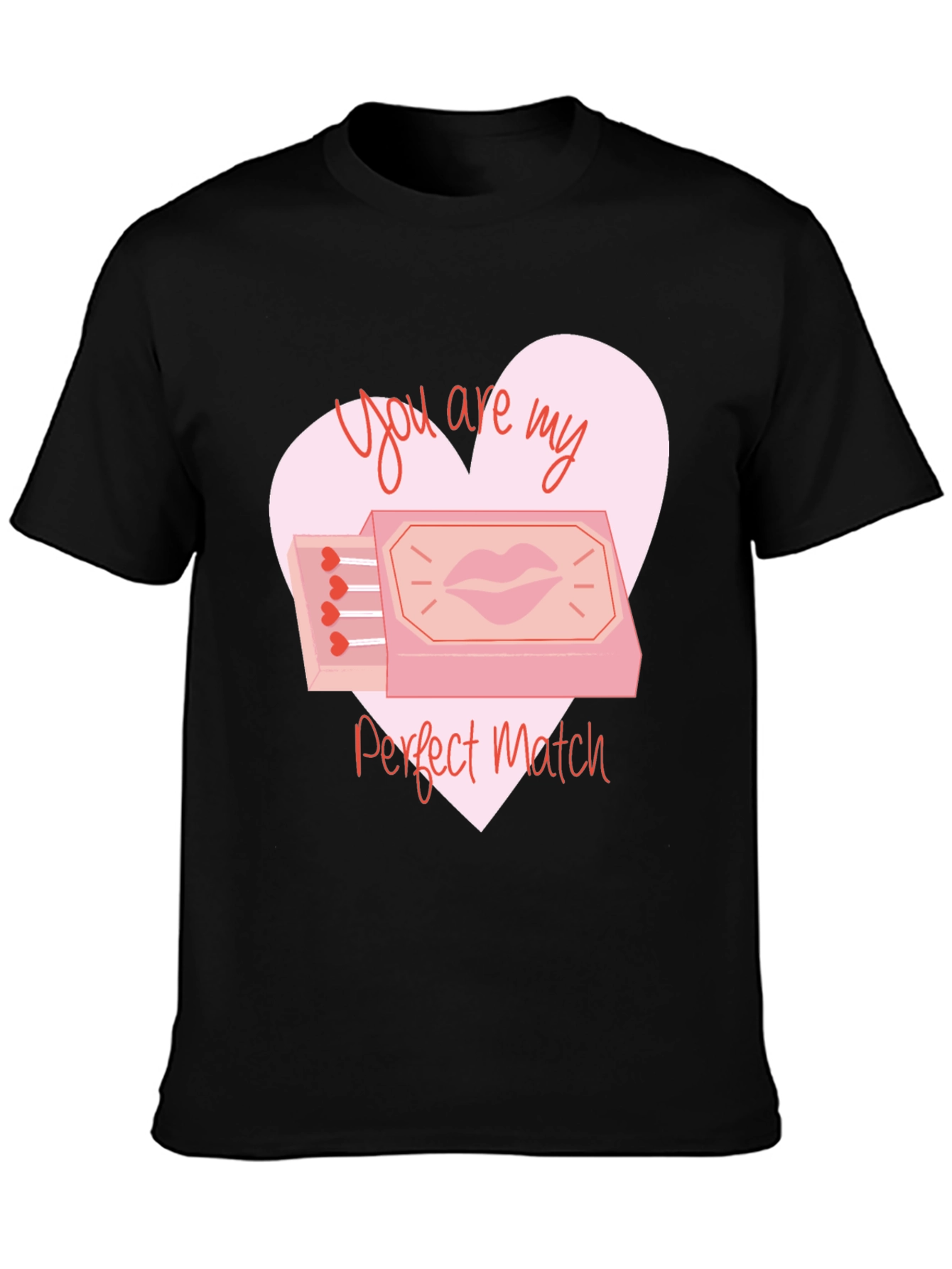 Perfect Match Valentines Day T-Shirt