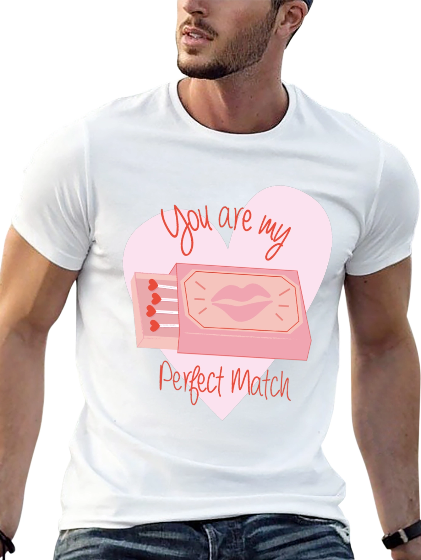 Perfect Match Valentines Day T-Shirt