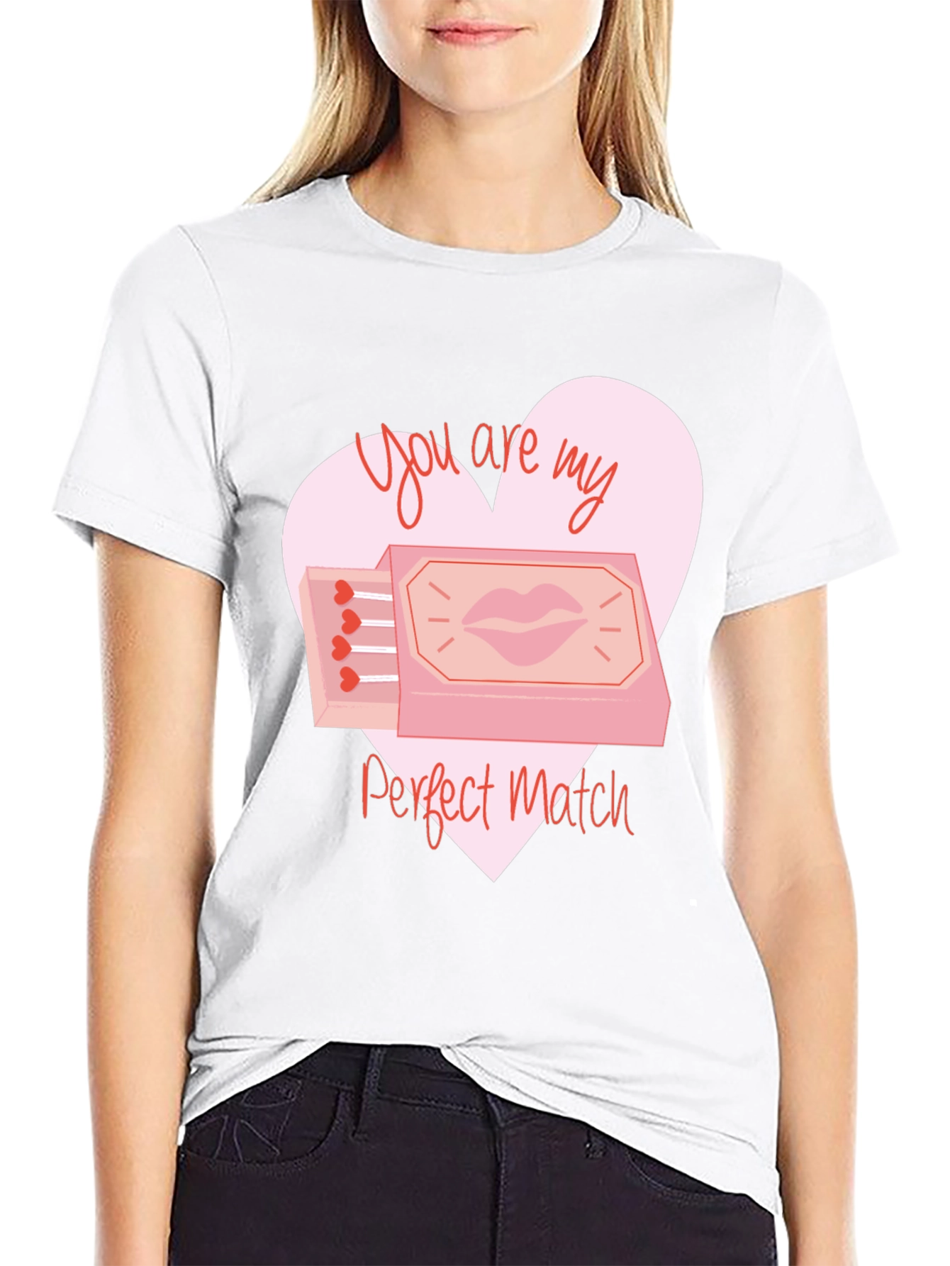 Perfect Match Valentines Day T-Shirt