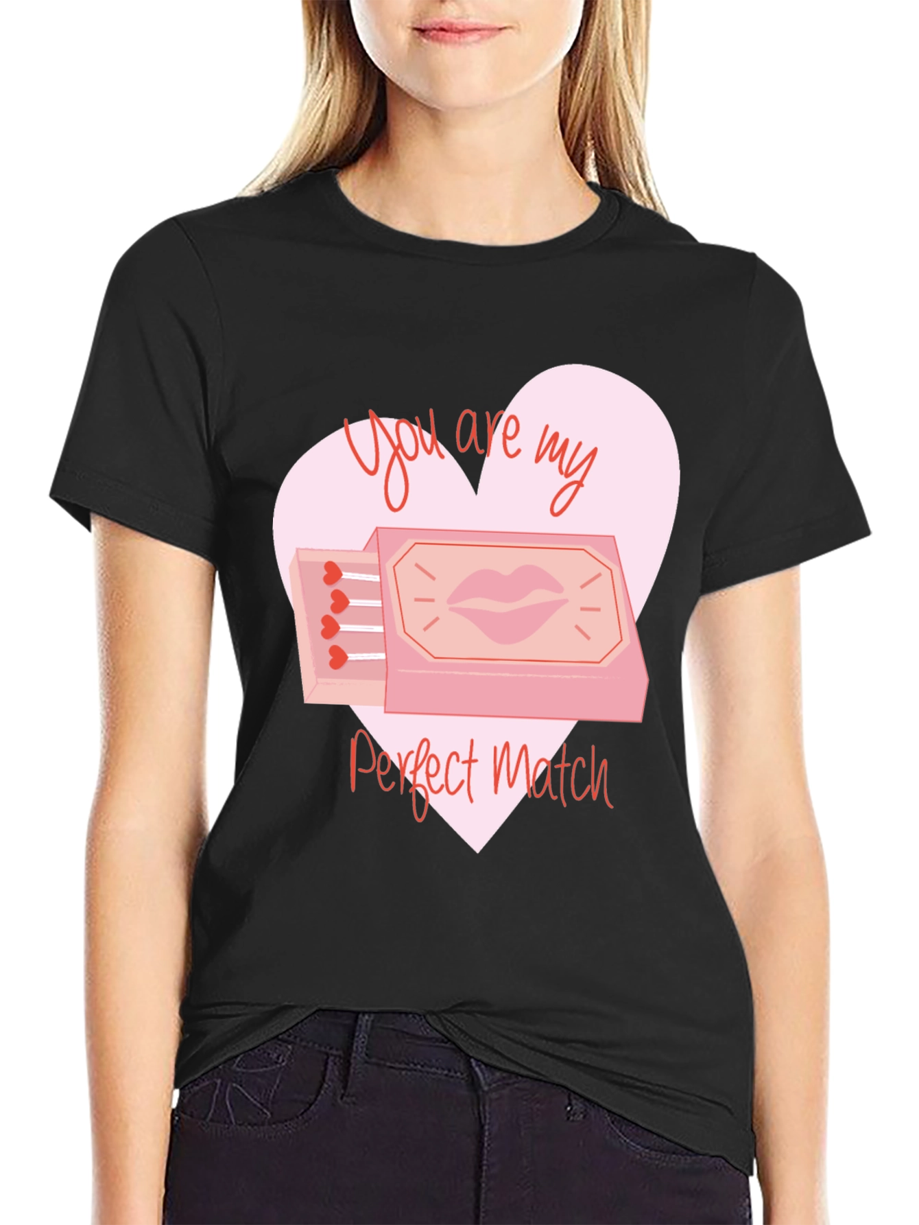 Perfect Match Valentines Day T-Shirt