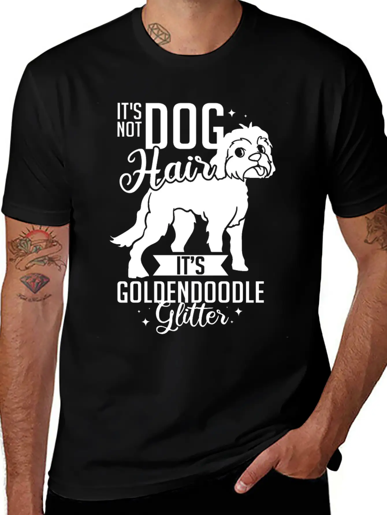 Goldendoodle Dog Gift Doodle Puppies Owner Lover Unisex Casual T-Shirt – Clean Design For Daily Comfort