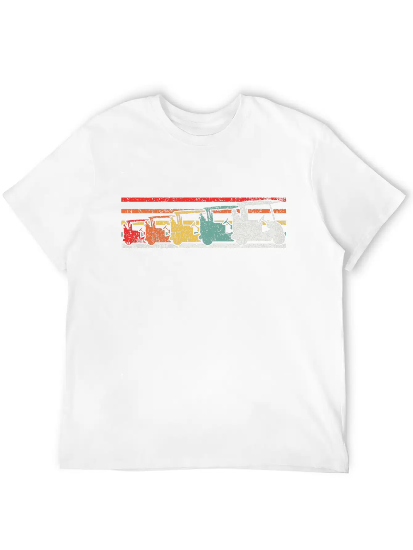 Golf Cart Golfer Golfing Unisex Casual T-Shirt – Clean Design For Daily Comfort