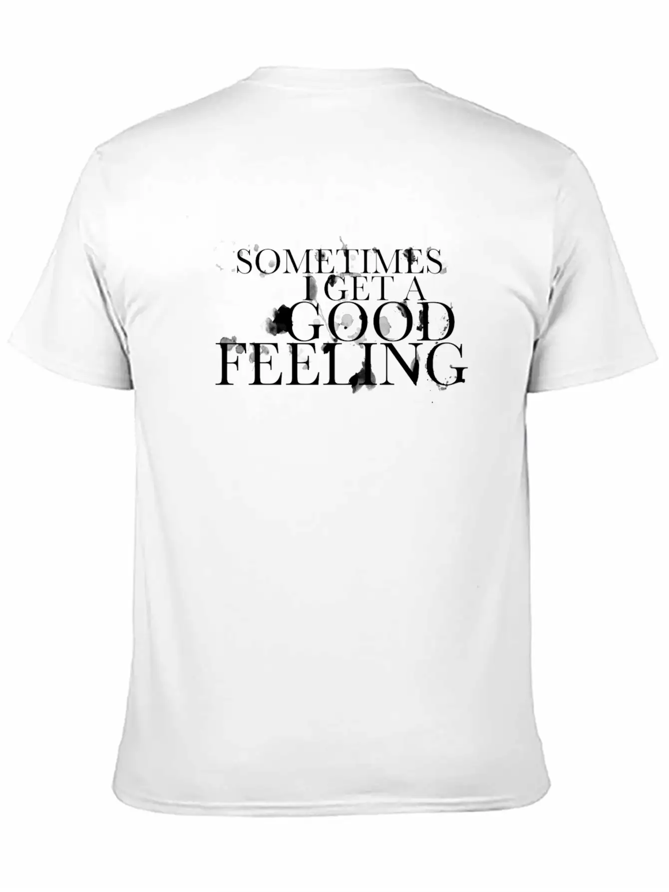 Good Feeling Unisex Casual T-Shirt – Clean Design For Daily Comfort