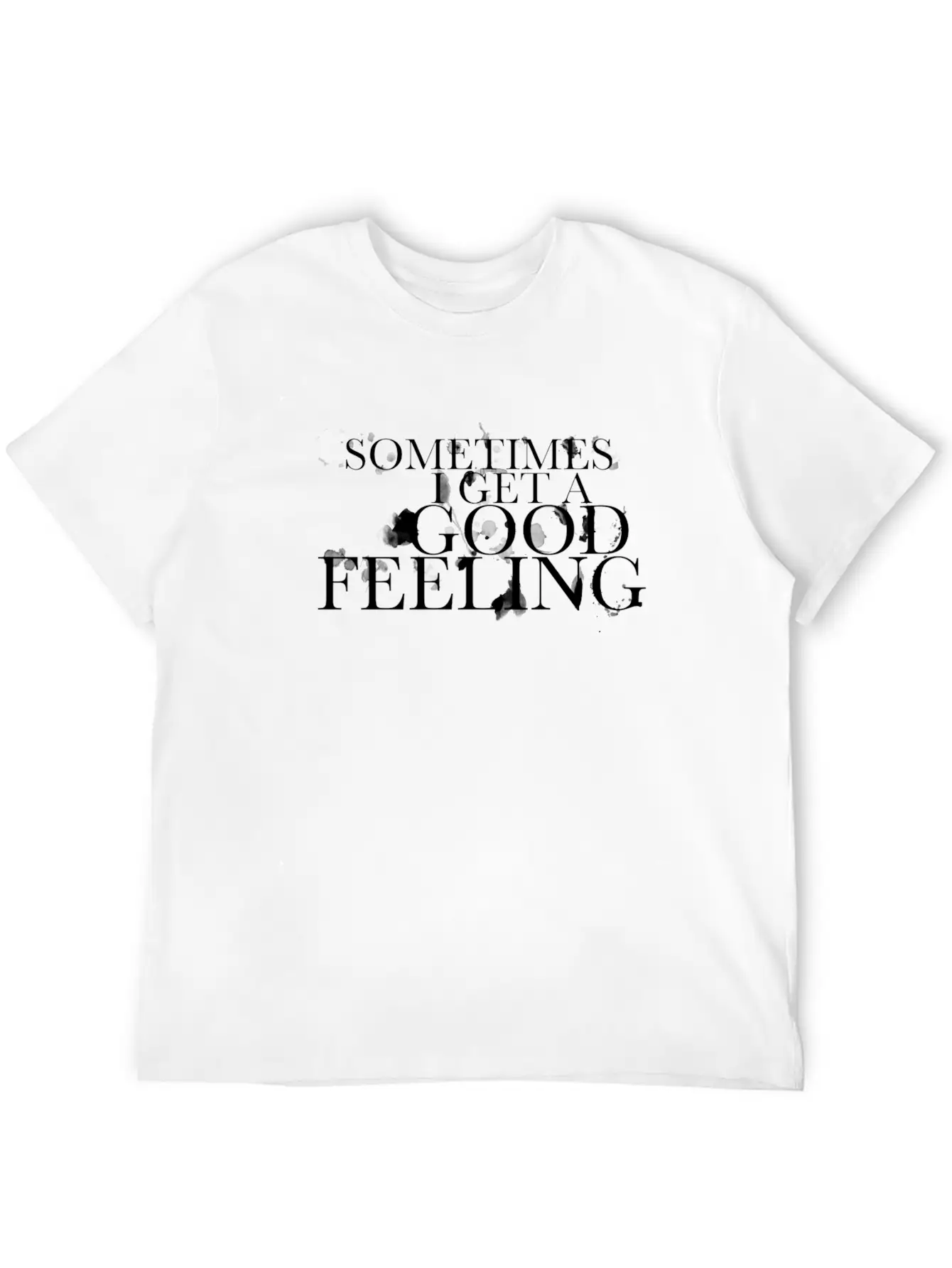 Good Feeling Unisex Casual T-Shirt – Clean Design For Daily Comfort