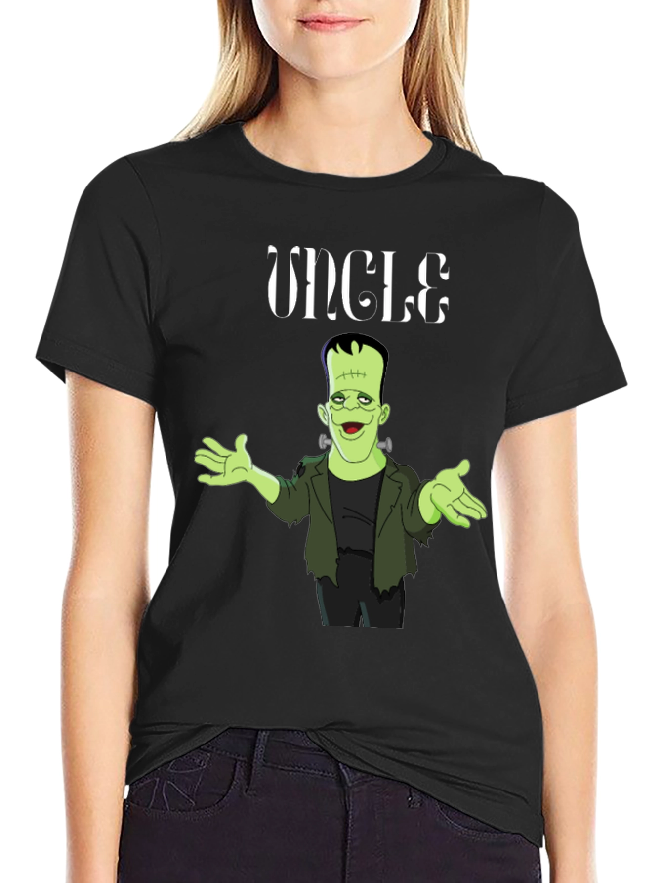 Uncle Frankenstein Graphic T-Shirt -  Halloween