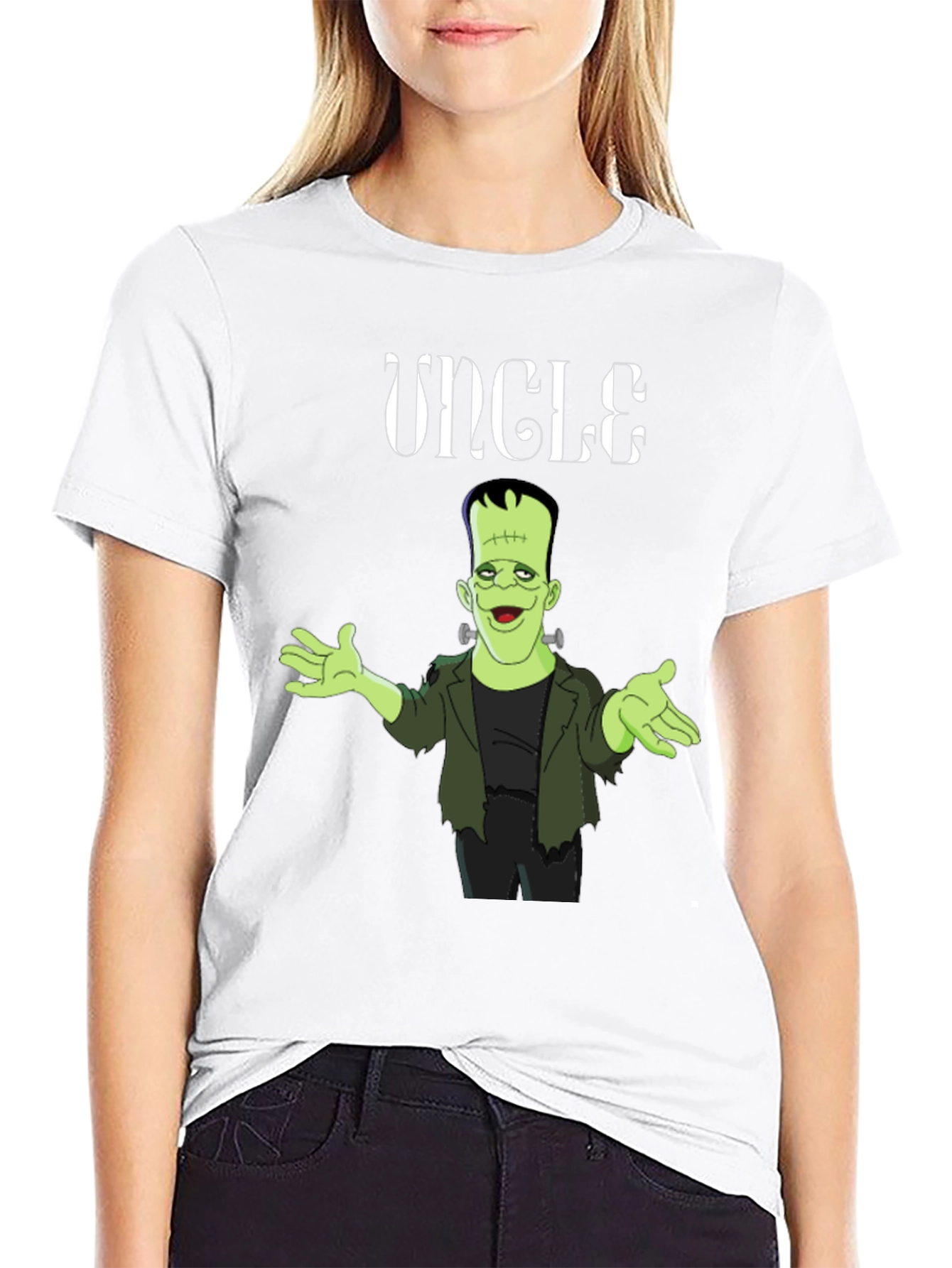 Uncle Frankenstein Graphic T-Shirt -  Halloween