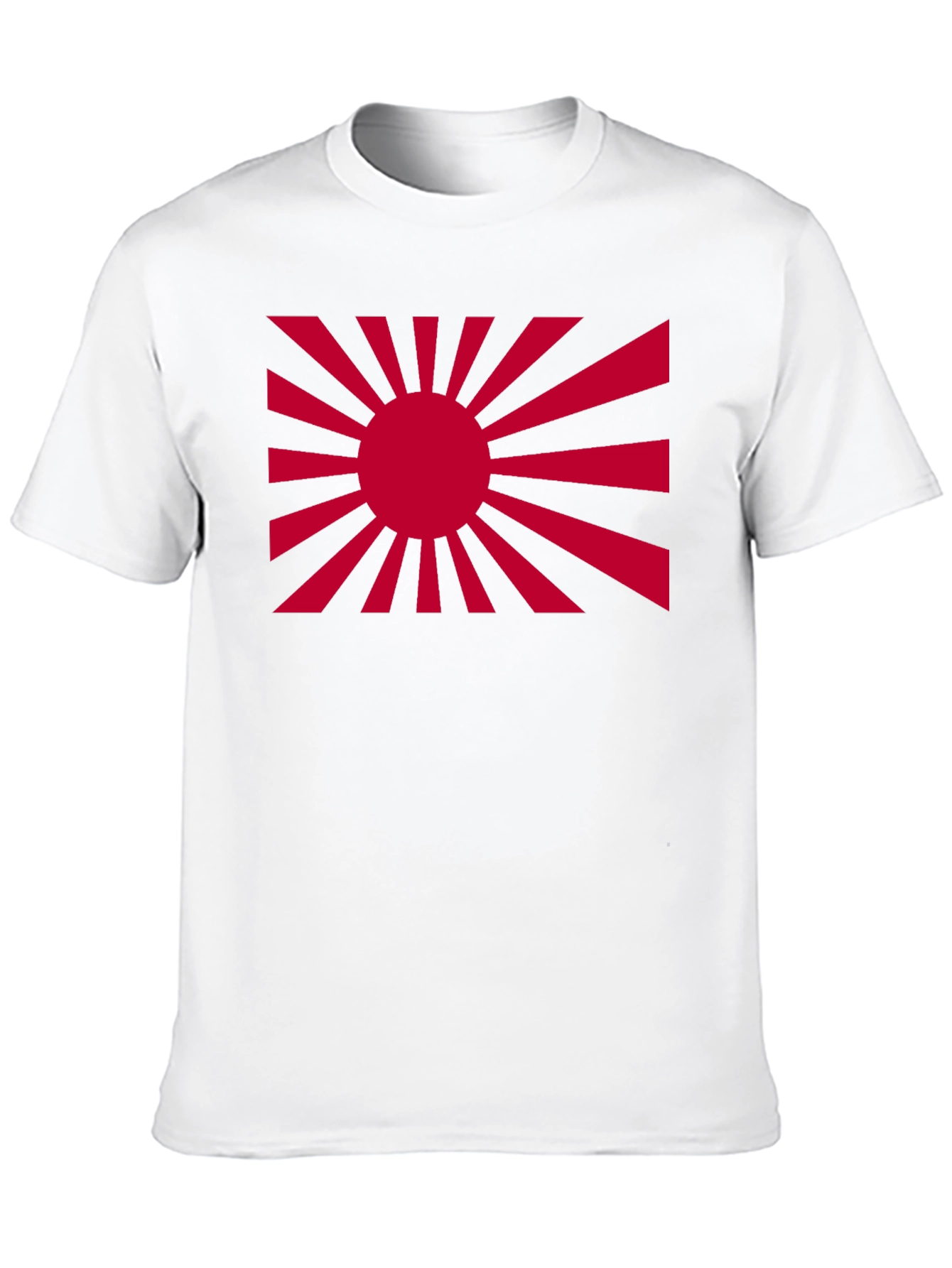 Rising Sun Graphic Tee - Black Cotton Comfort