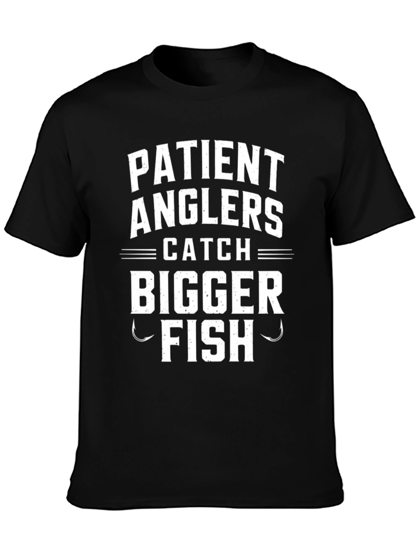 Patient Anglers Bigger Fish Graphic Tee