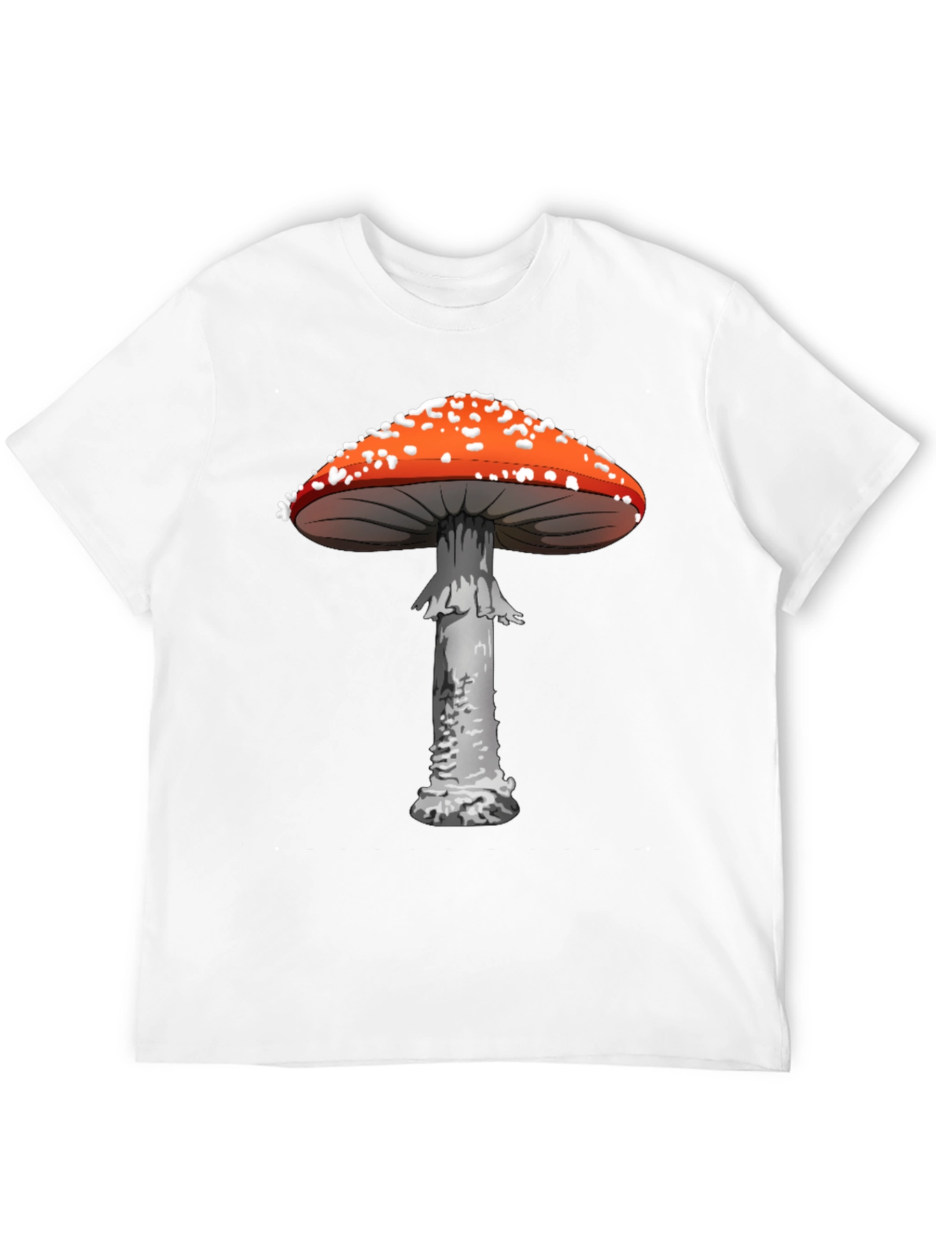 Mushroom Graphic Tee - Funky Novelty Print