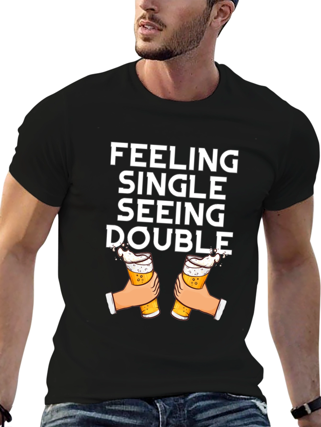 Feeling Single Seeing Double T-Shirt