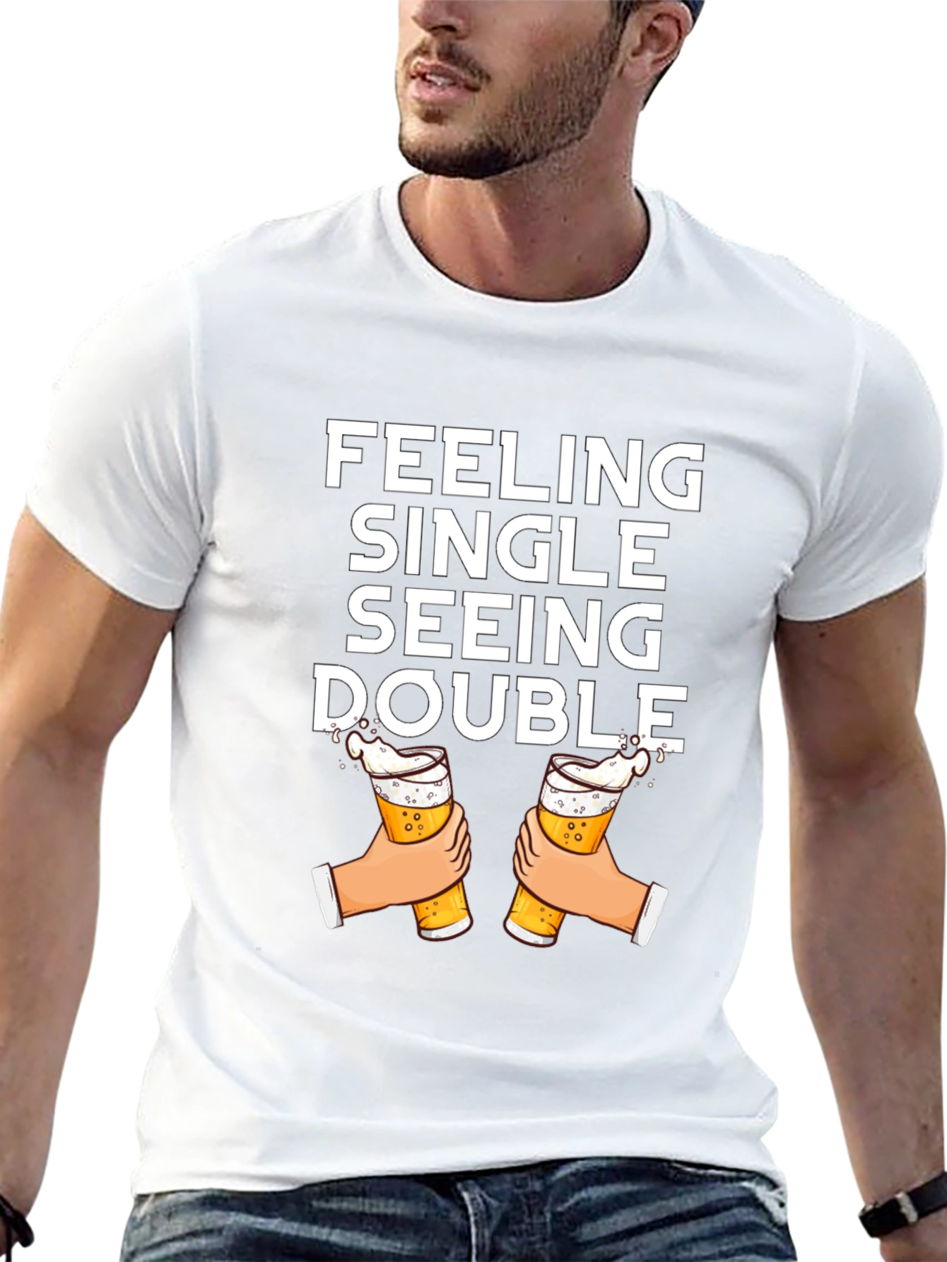 Feeling Single Seeing Double T-Shirt