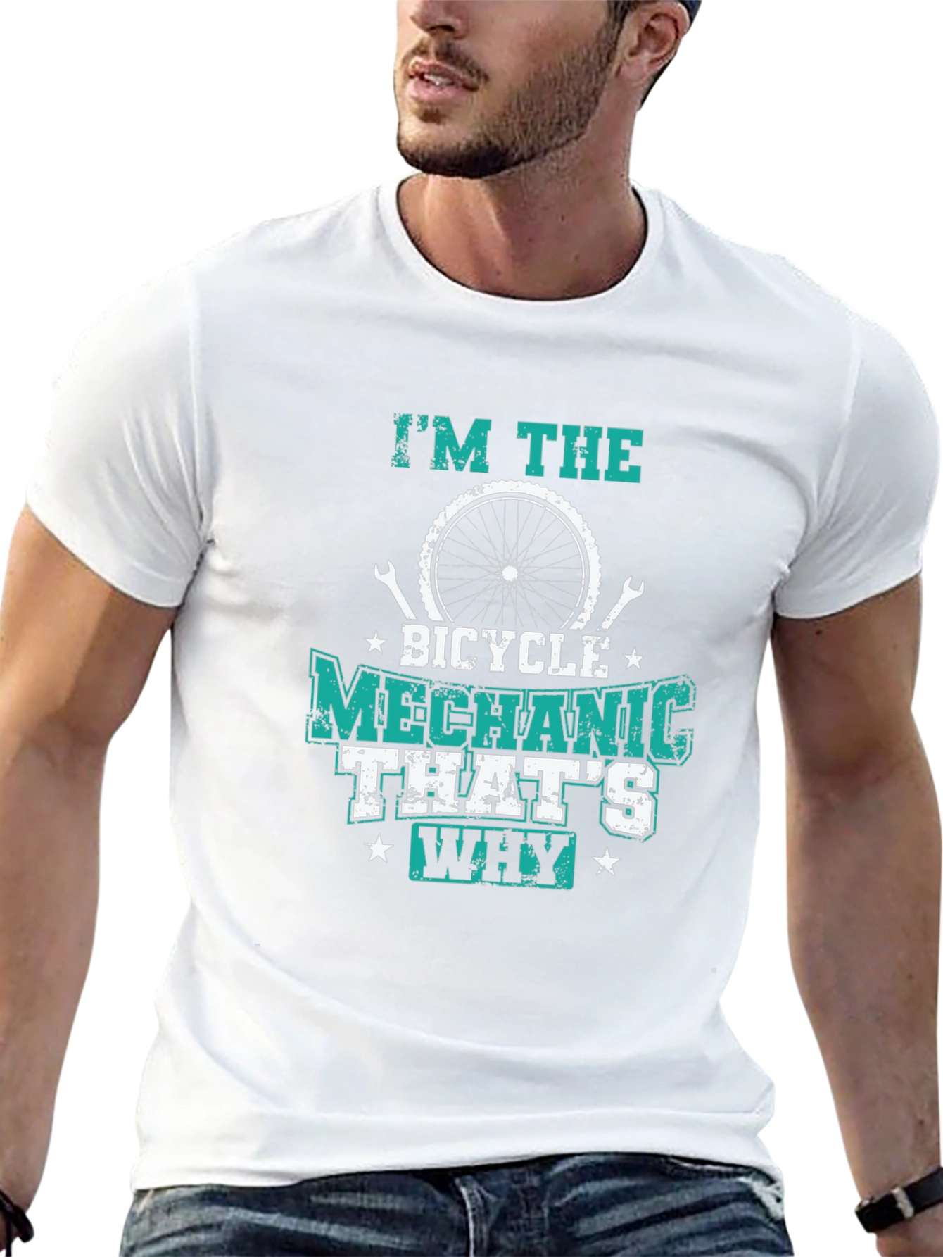 Bicycle Mechanic Tee - Im The Bicycle Mechanic T-Shirt
