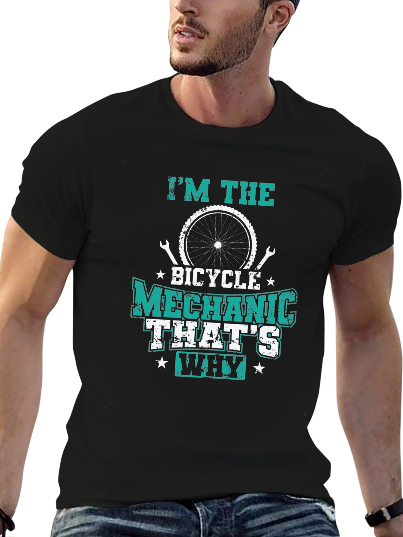 Bicycle Mechanic Tee - Im The Bicycle Mechanic T-Shirt