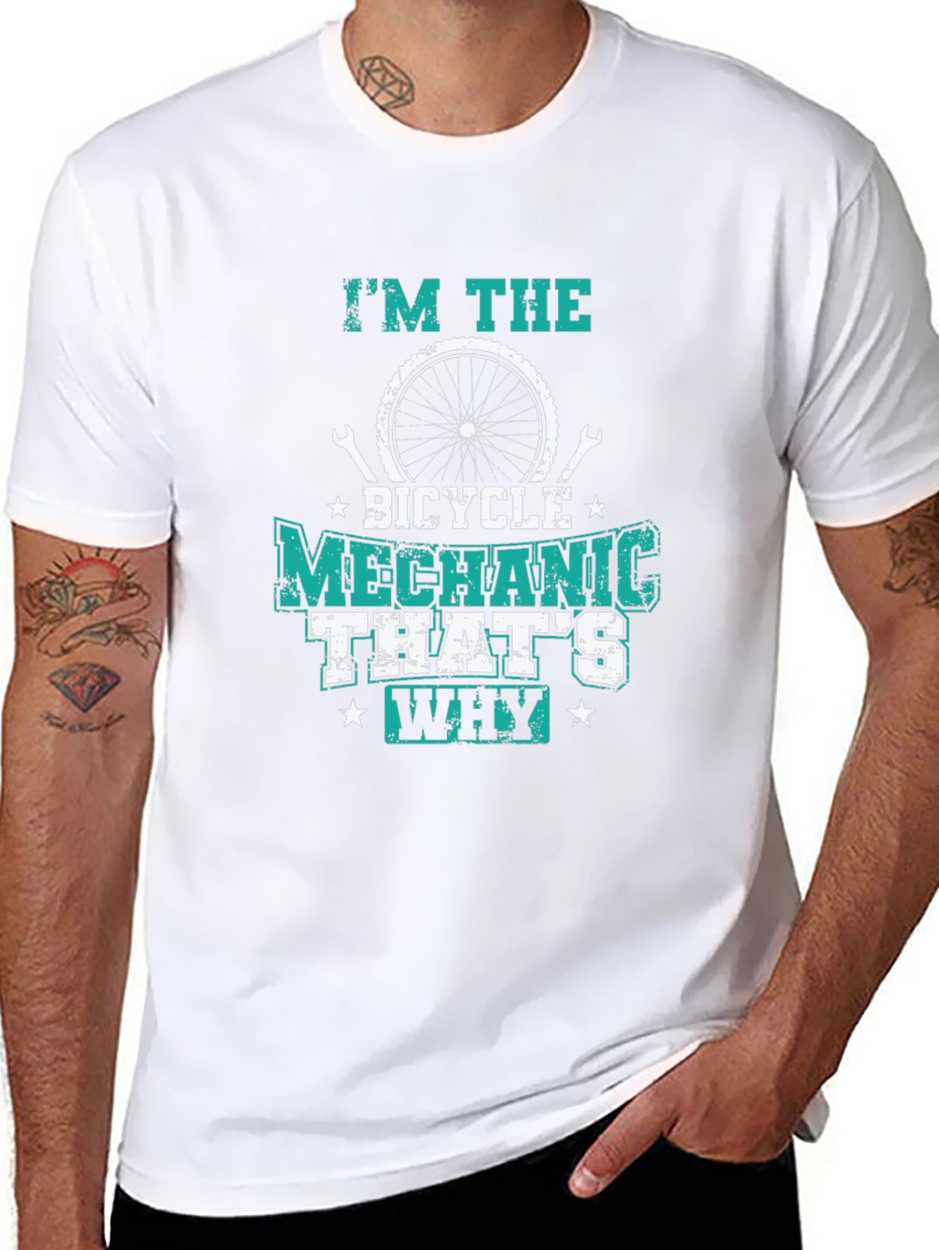 Bicycle Mechanic Tee - Im The Bicycle Mechanic T-Shirt