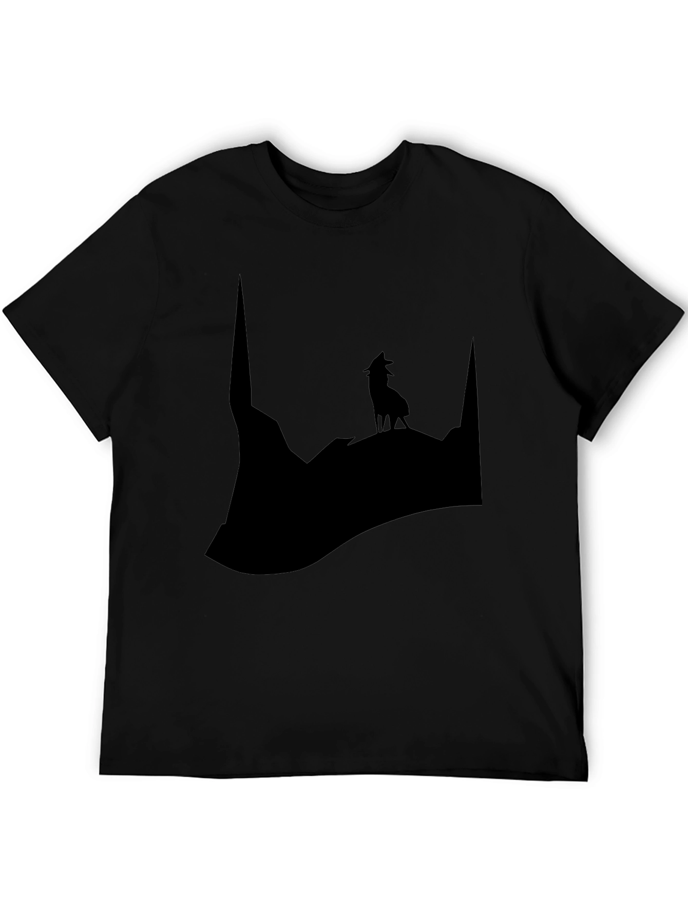 Silhouette Wolf Mountain T-Shirt