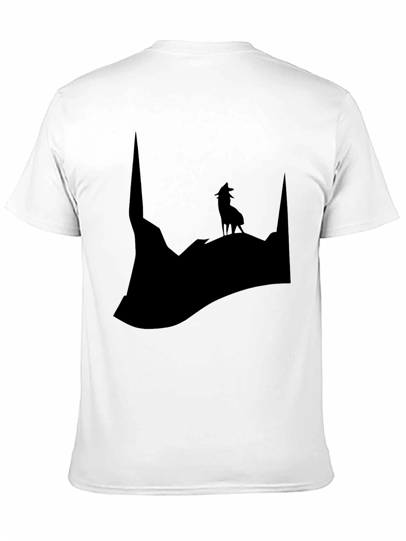 Silhouette Wolf Mountain T-Shirt