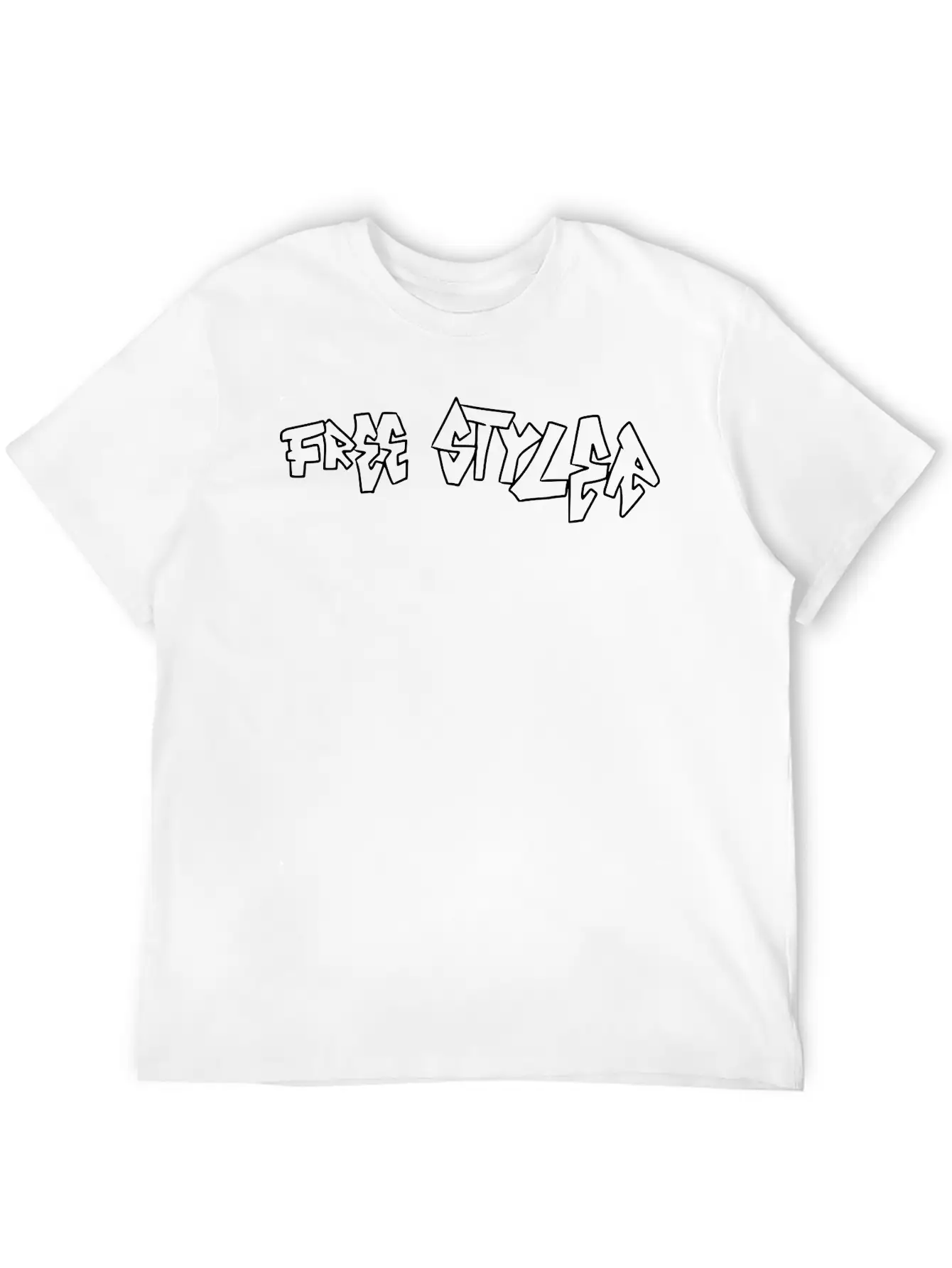 Graffiti Free Styler Unisex Casual T-Shirt – Clean Design For Daily Comfort