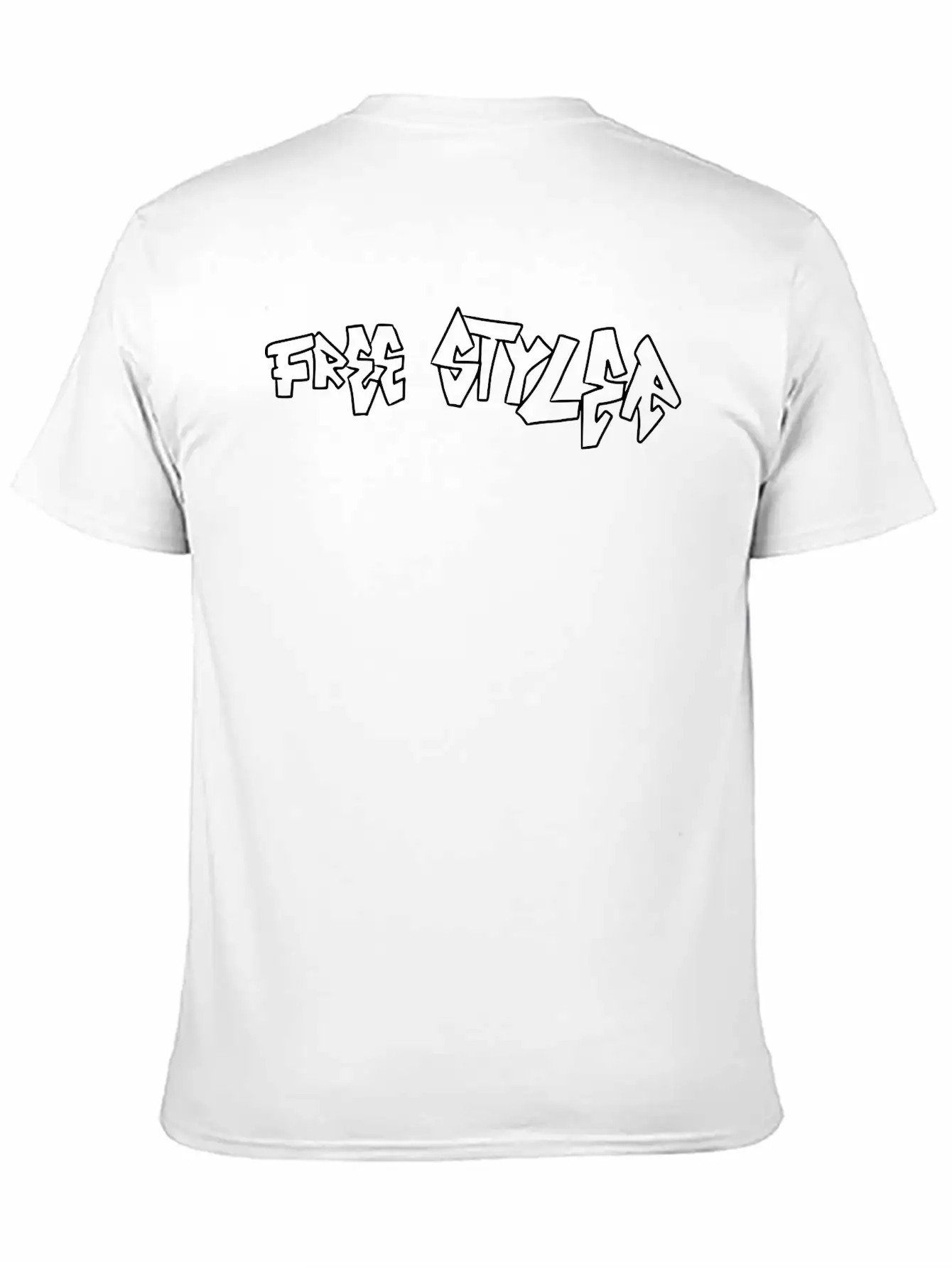 Graffiti Free Styler Unisex Casual T-Shirt – Clean Design For Daily Comfort