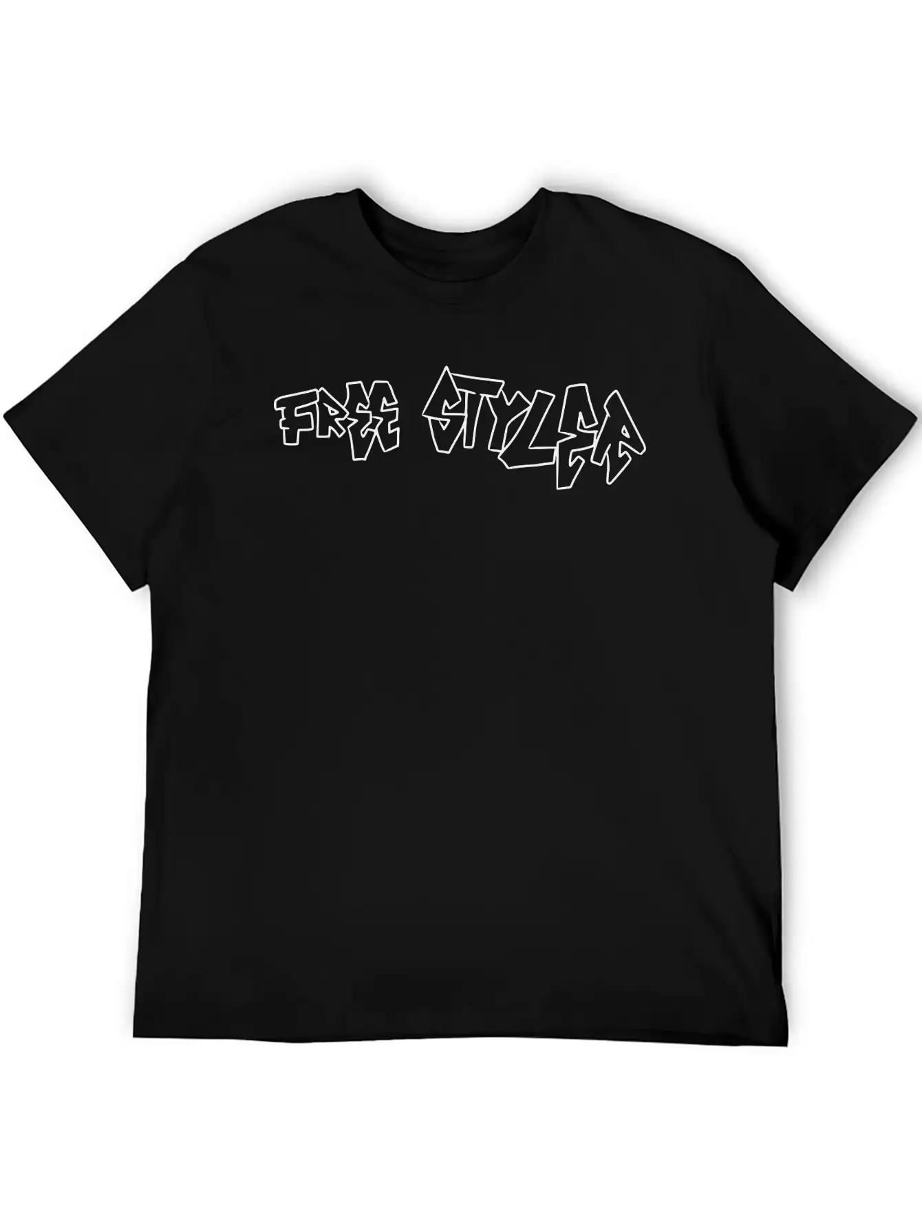 Graffiti Free Styler Unisex Casual T-Shirt – Clean Design For Daily Comfort