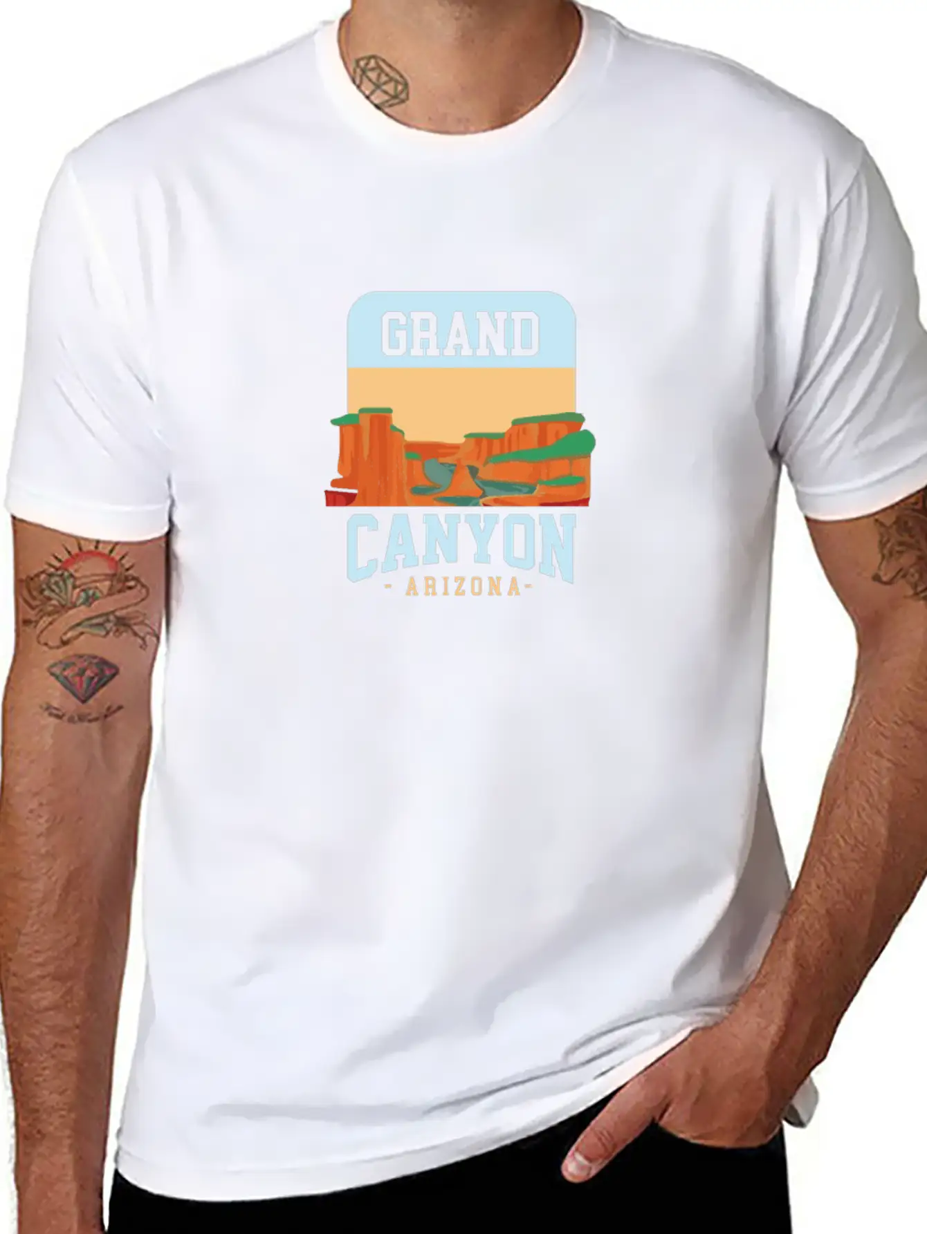Grand Canyon National Park Arizona Unisex Casual T-Shirt – Clean Design For Daily Comfort